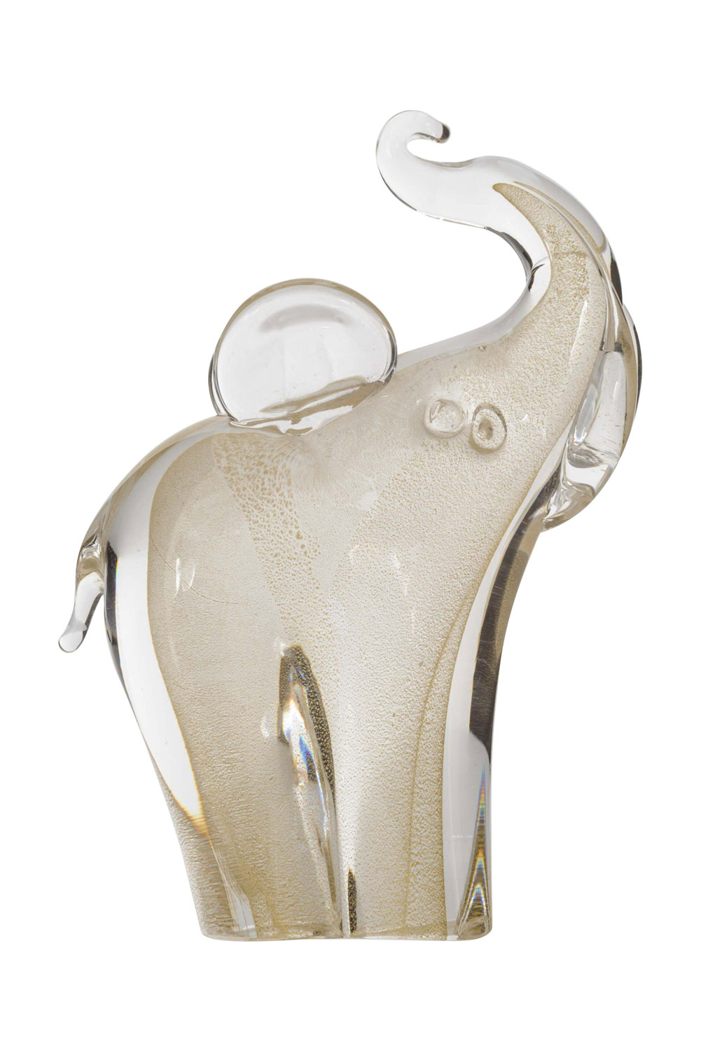 Italian murano glass elephant