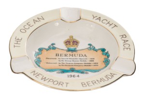 Vintage bermuda souvenir ashtray