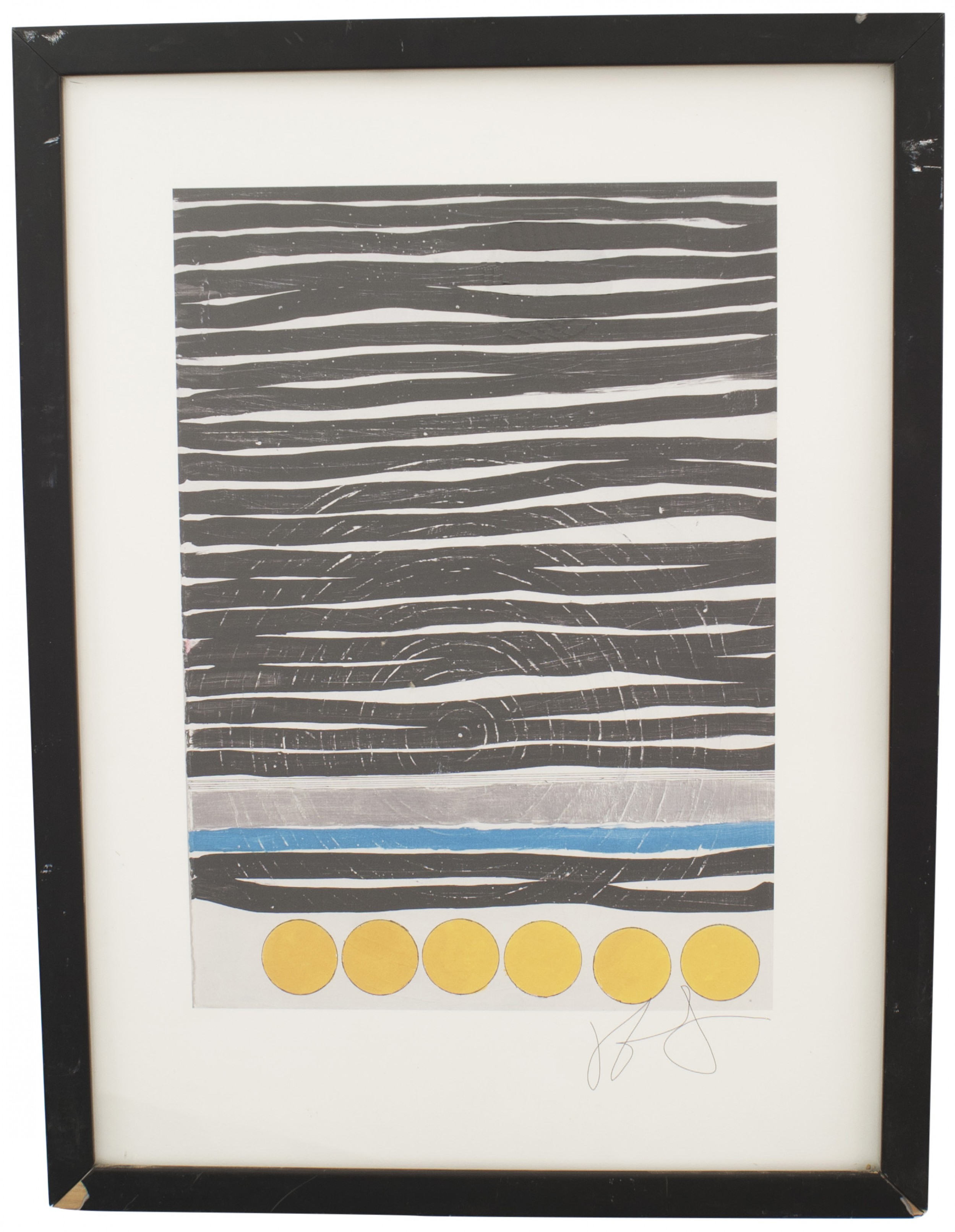 Abstract geometric print