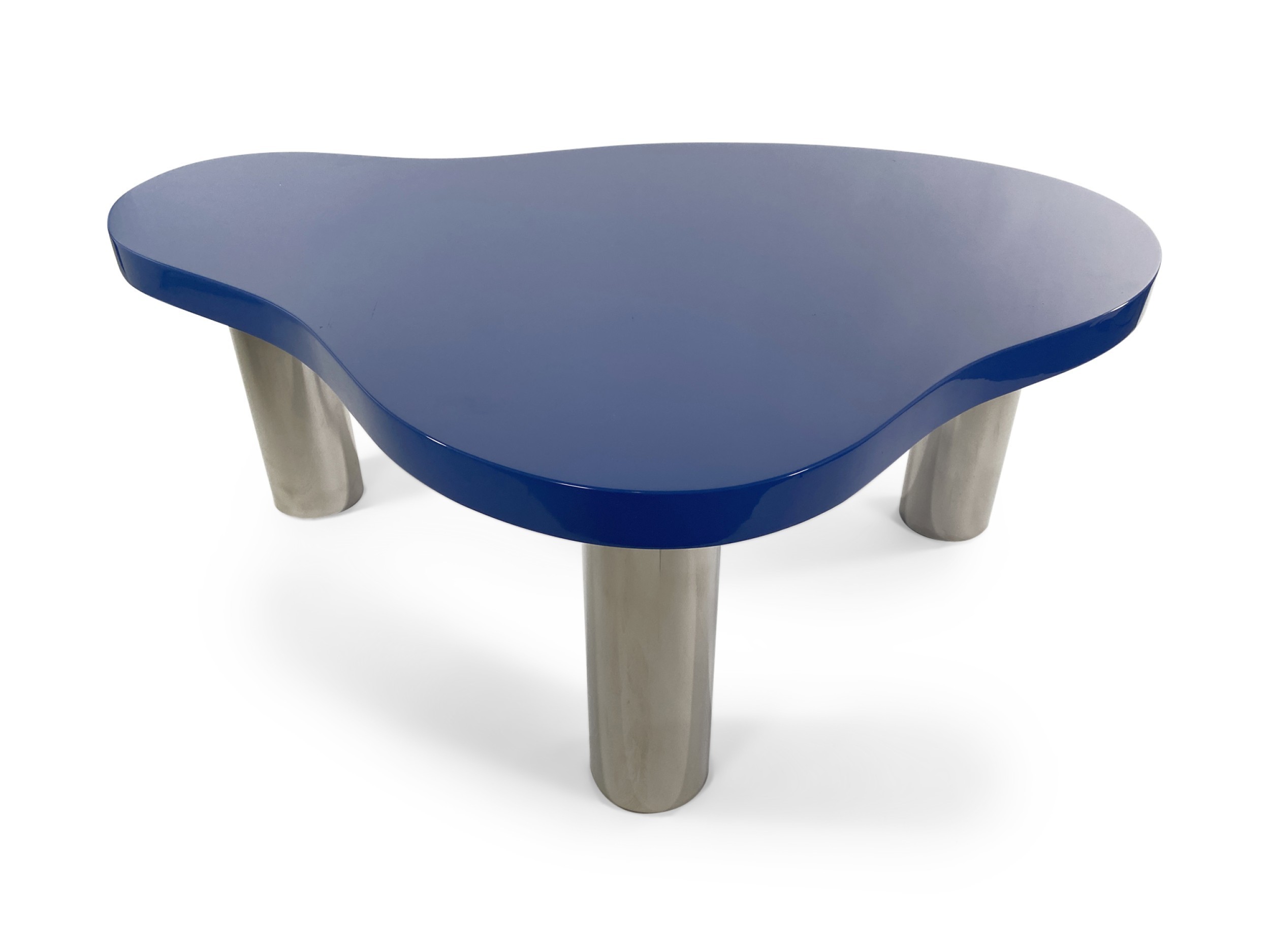 Karl springer american contemporary biomorphic royale coffee table rec mto