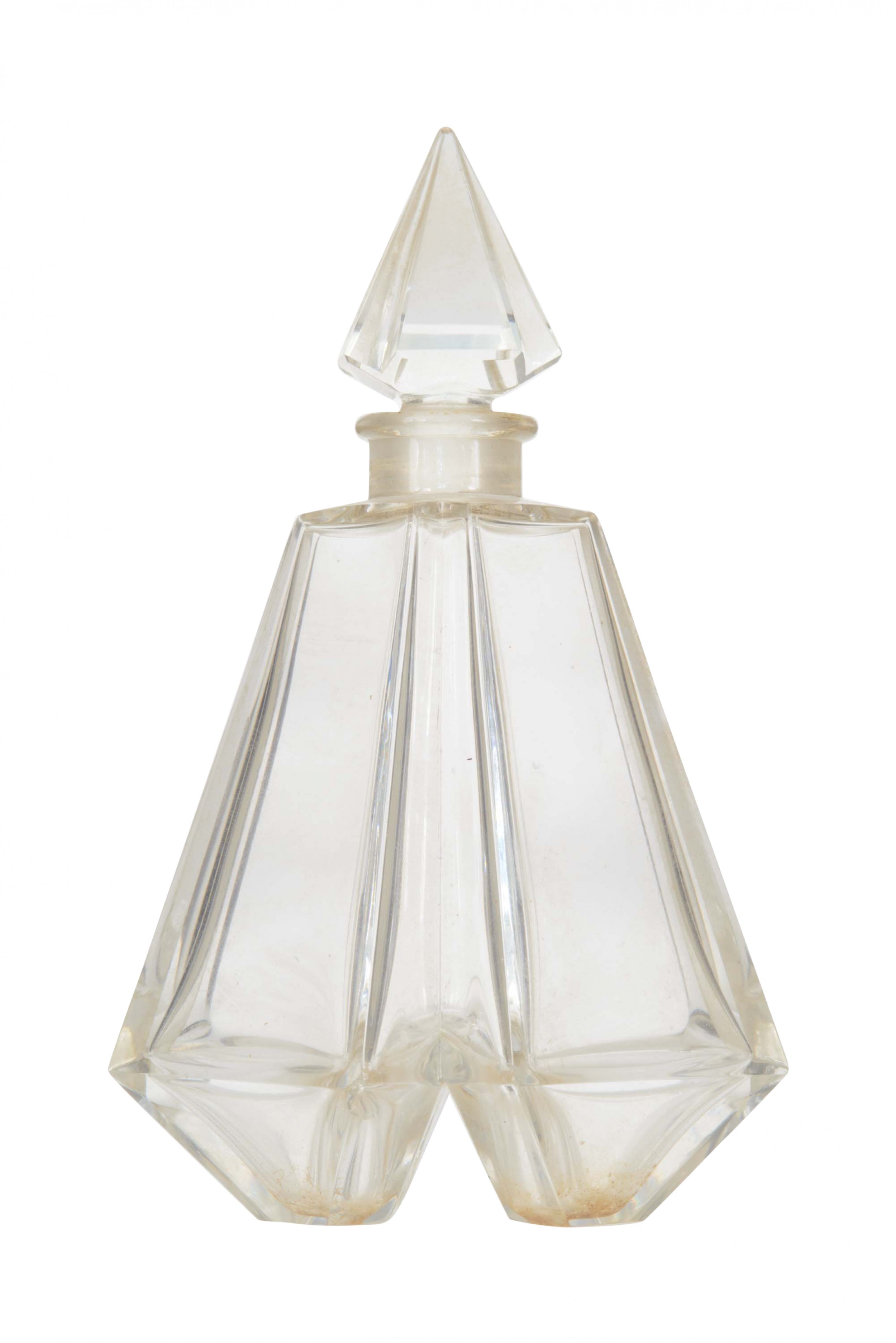 French art deco baccarat for ciro reflections perfume bottle