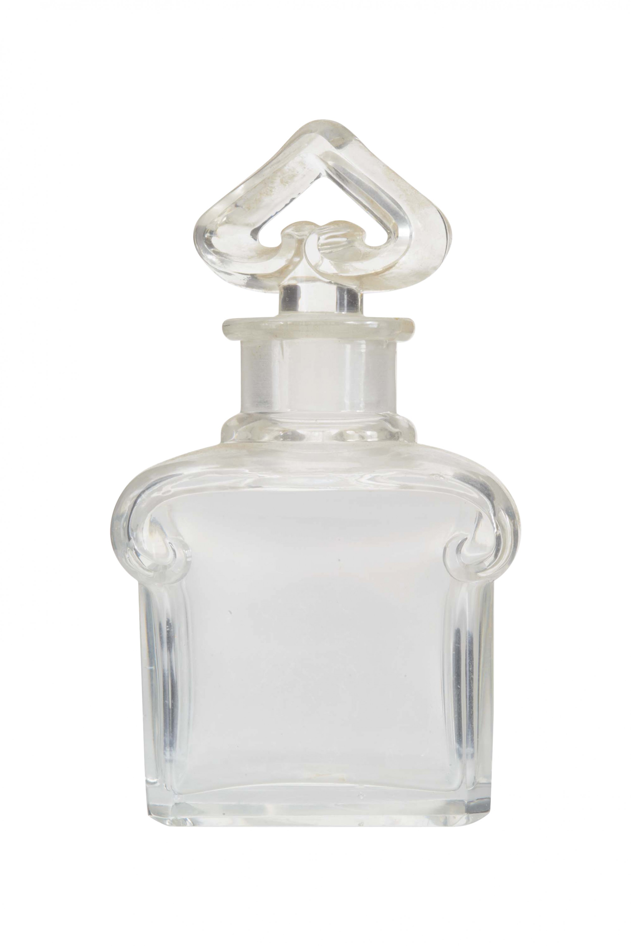 French art deco baccarat for guerlain perfume bottle