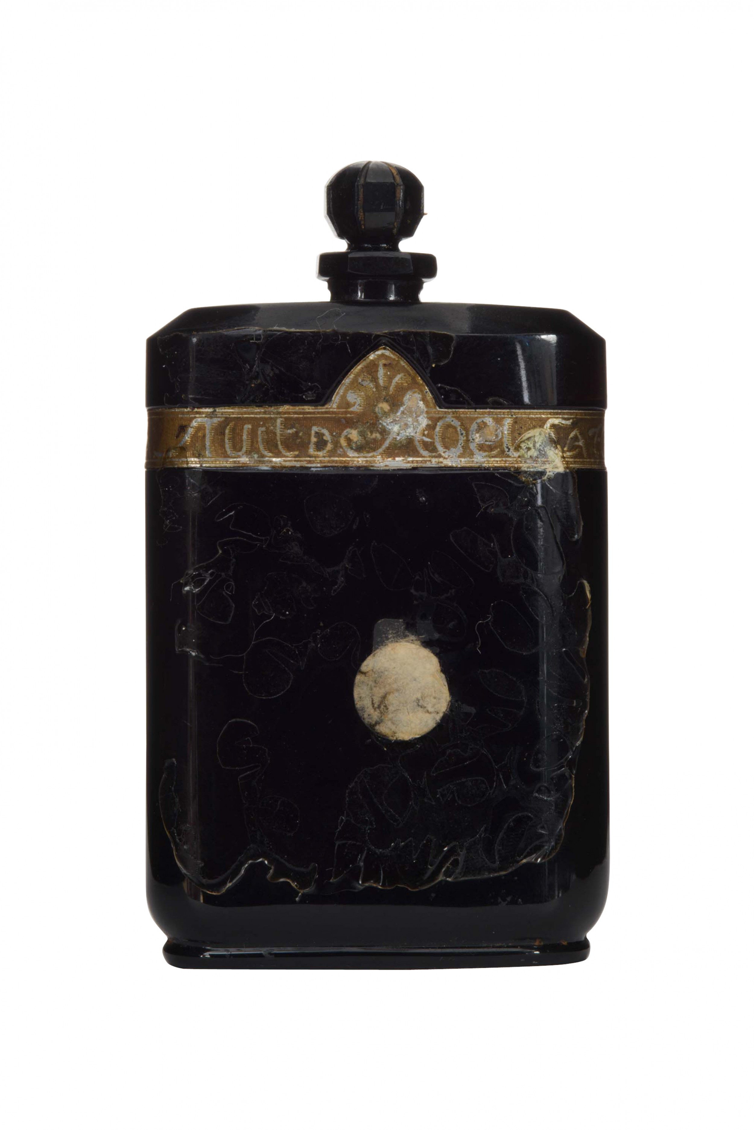 French art deco nuit de noes by caron perfume bottle