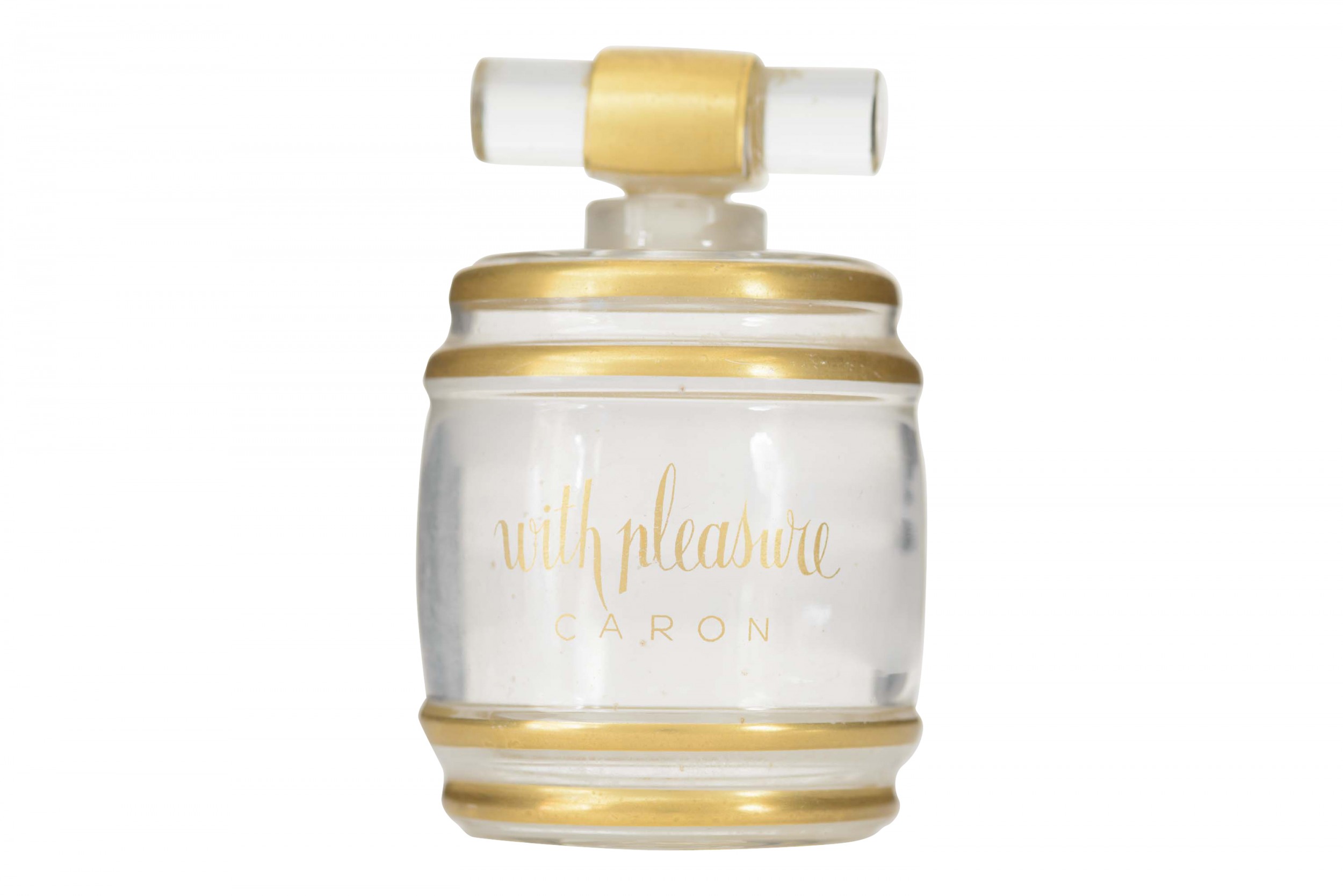 French art deco baccarat caron perfume bottle