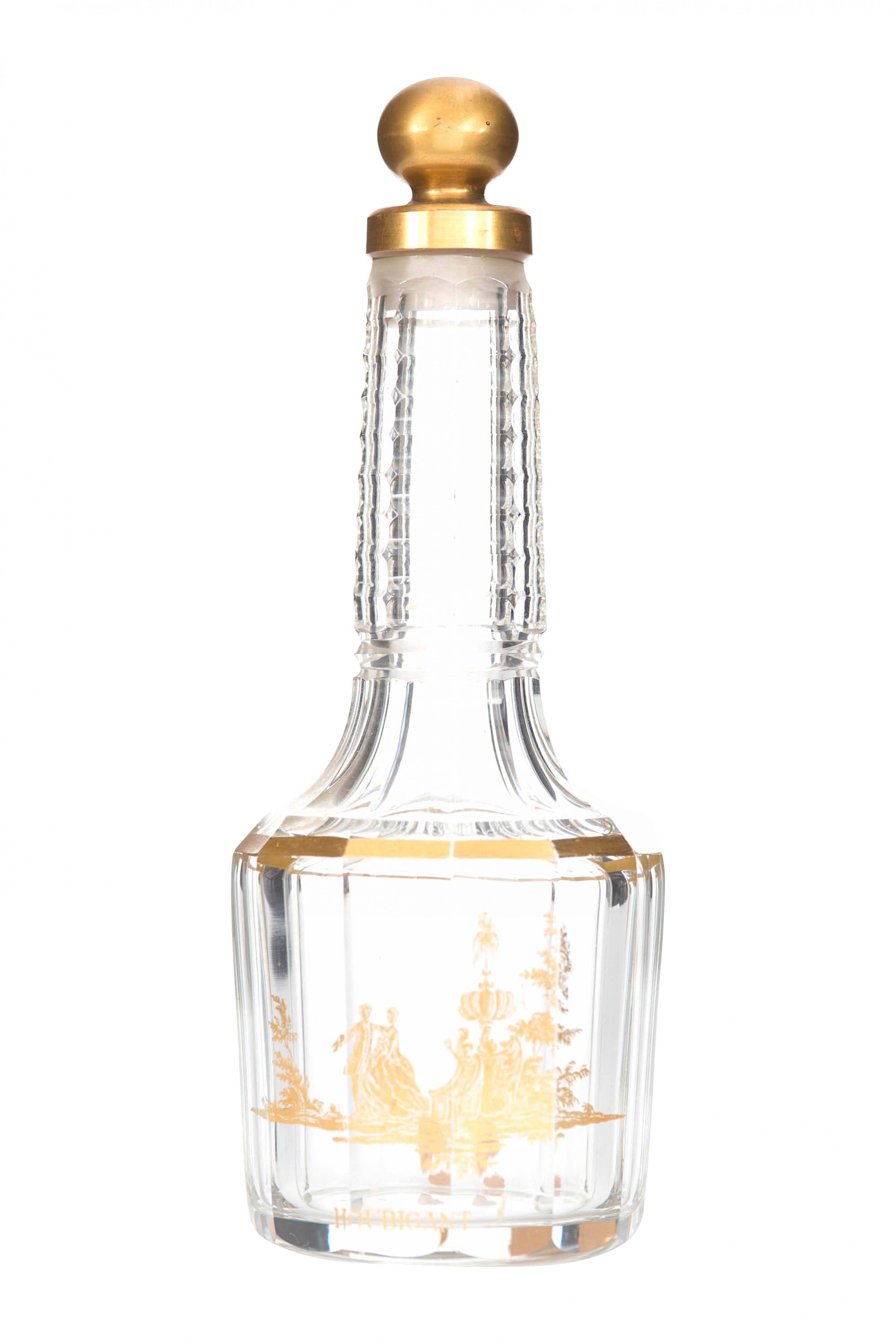 Vintage french houbigant baccarat perfume bottle