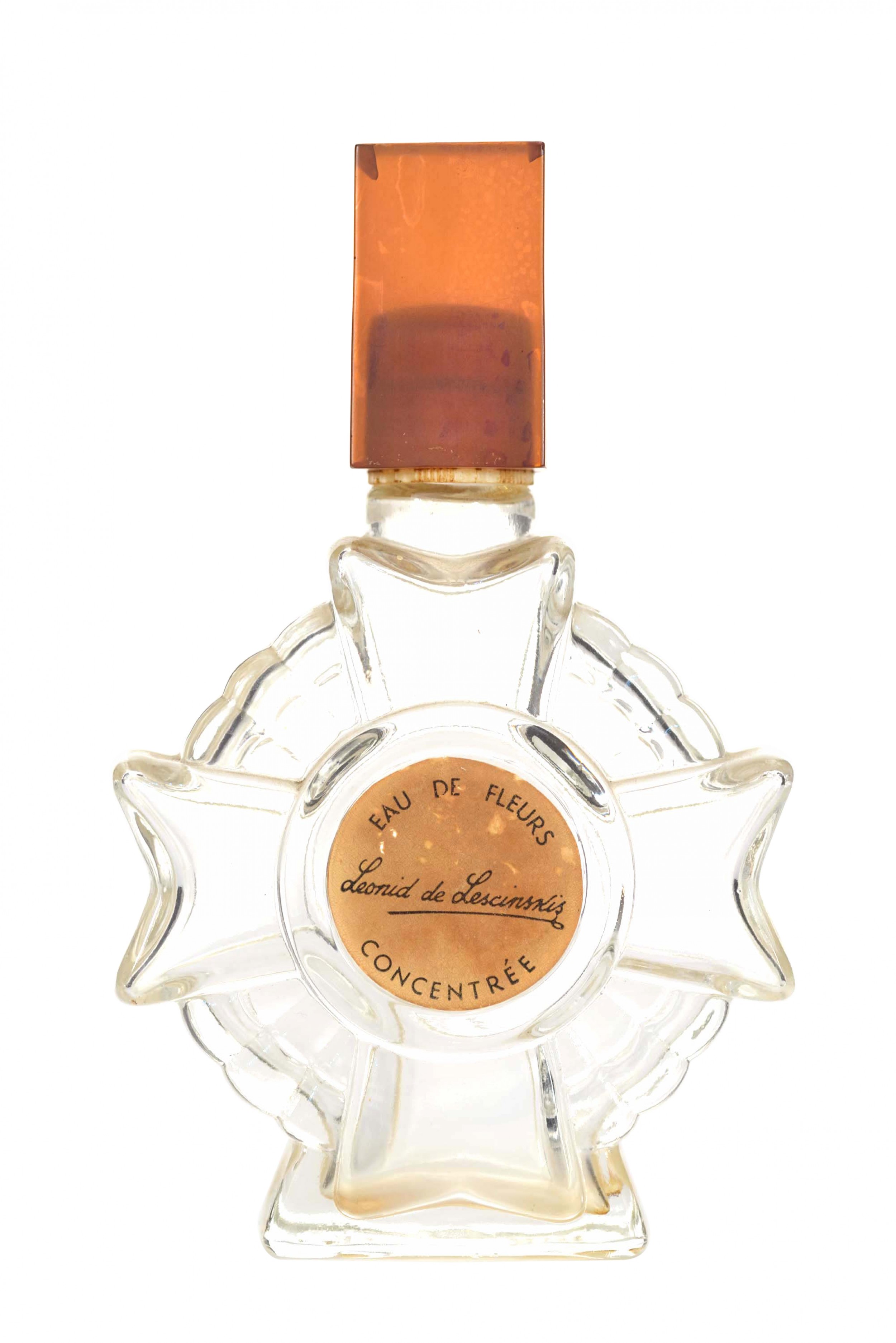 Vintage french eau de fleurs by lescinskis perfume bottle 1