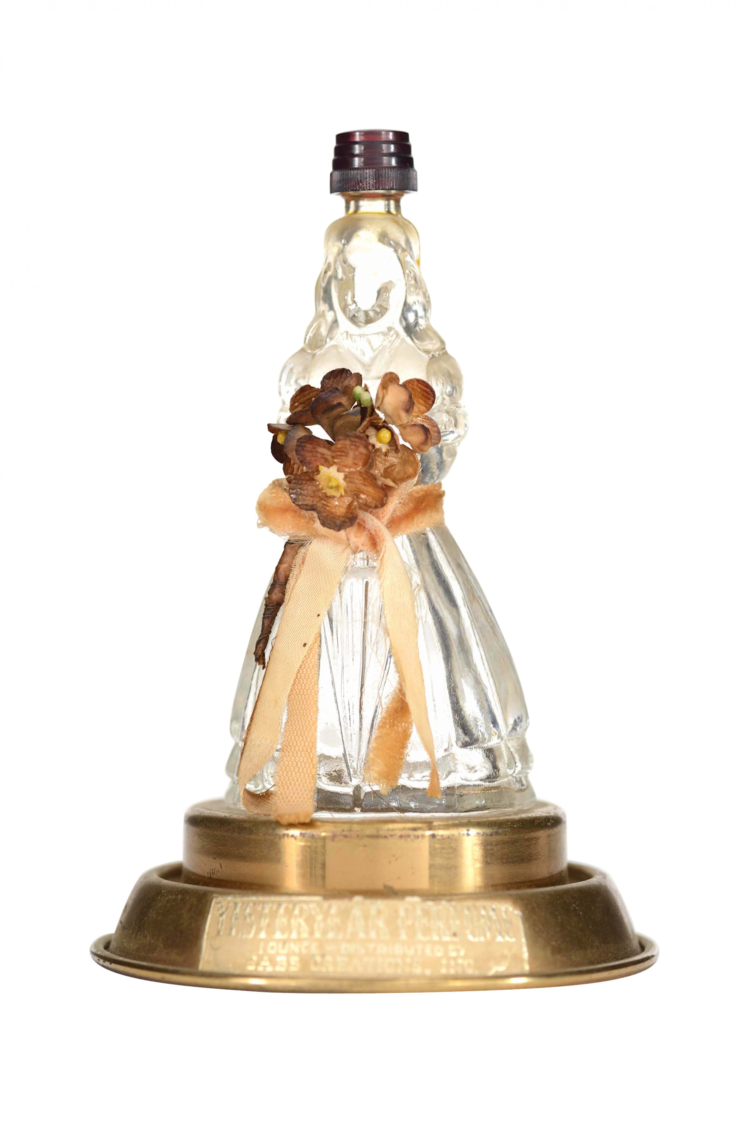 American art deco yesteryear perfume bottle 1