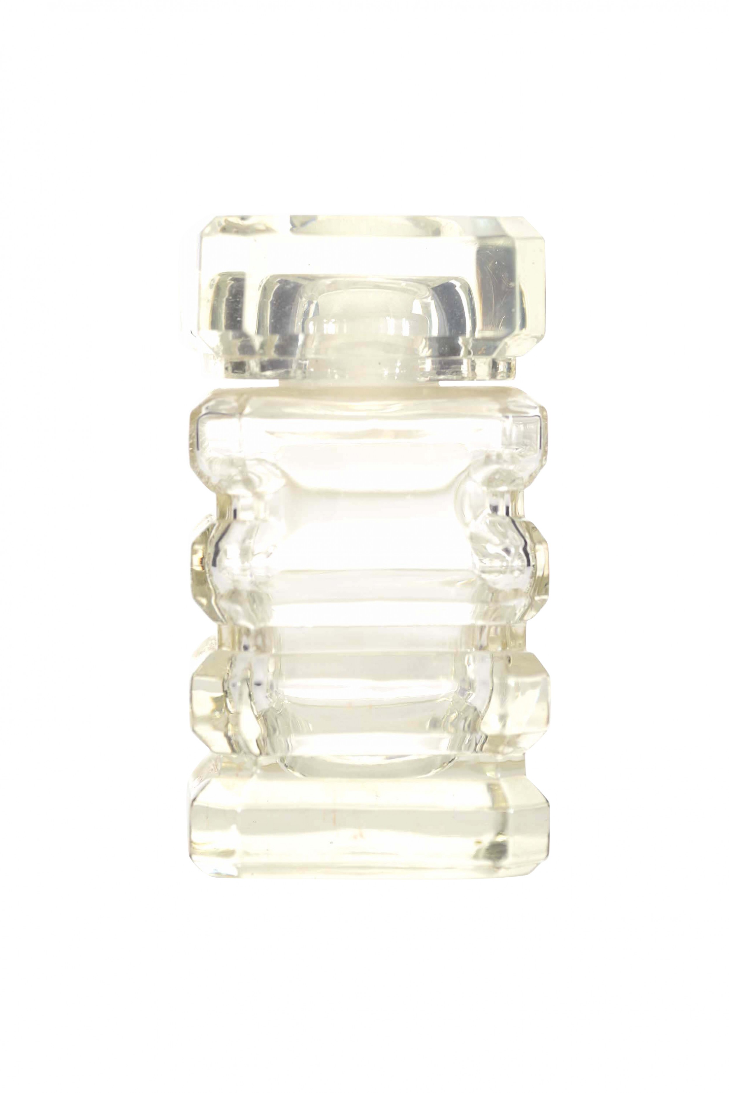 French art deco mon image by lelong lalique perfume bottle