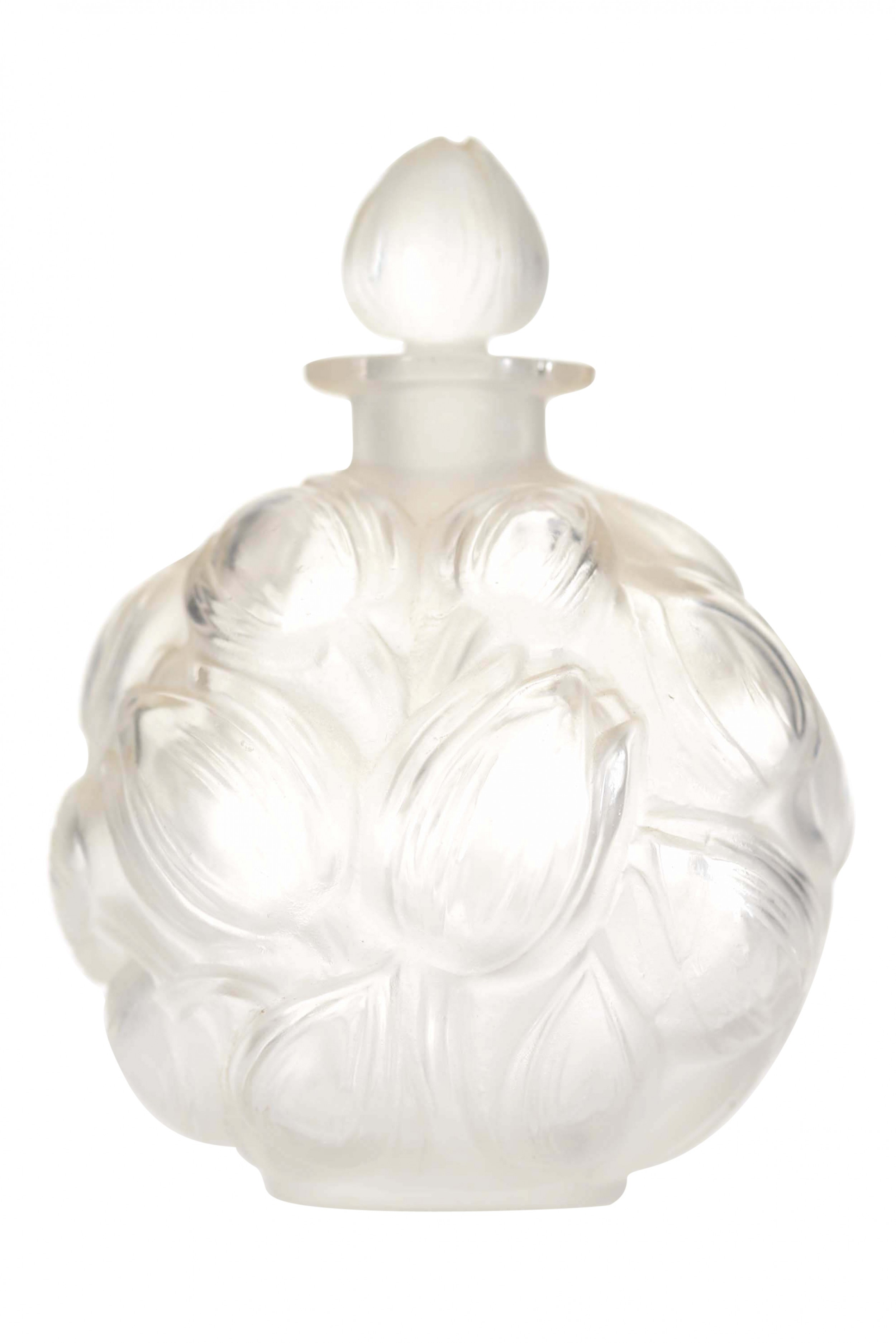 French art deco pensees d elle by jaytho lalique perfume bottle 3