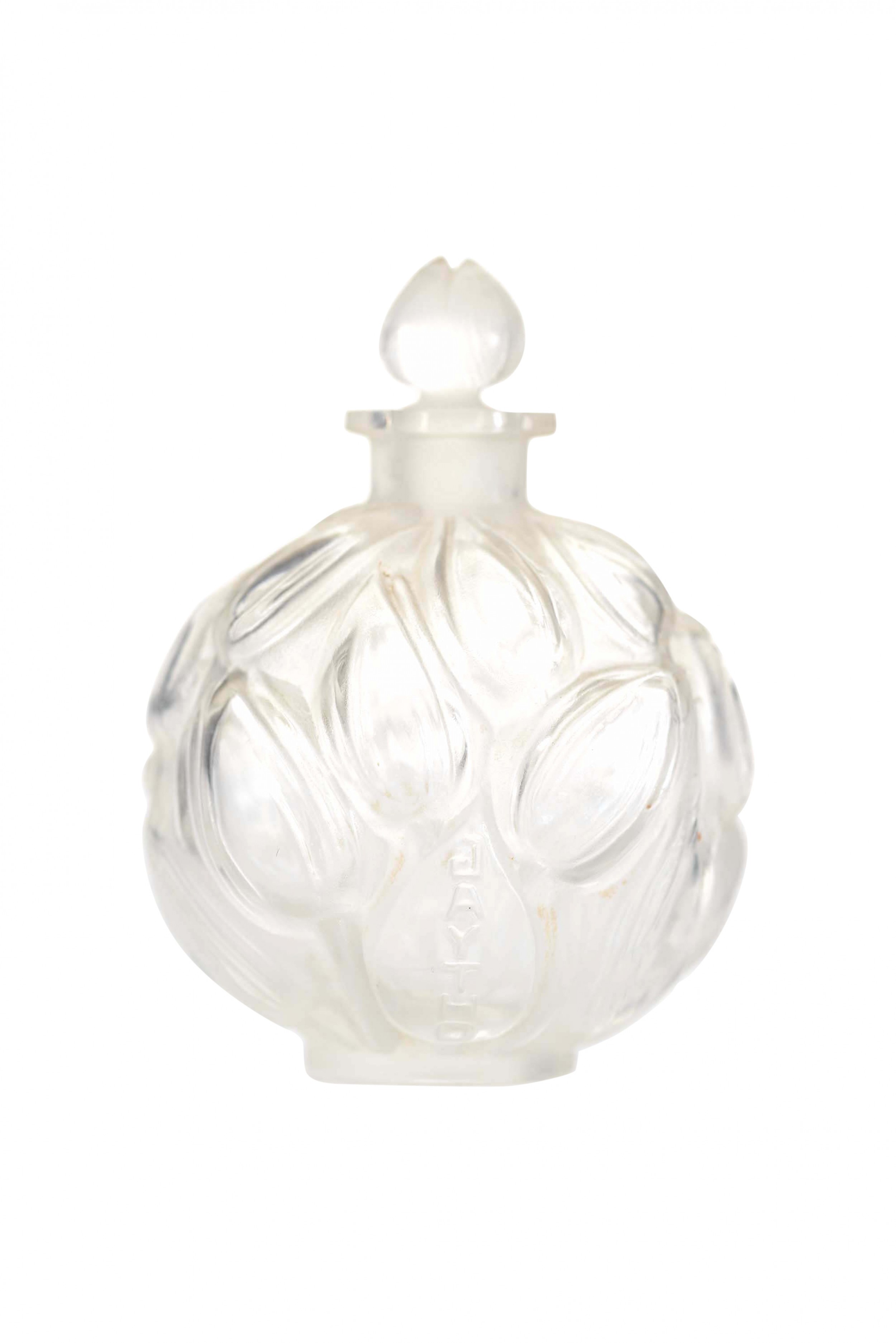 French art deco pensees d elle by jaytho lalique perfume bottle 4