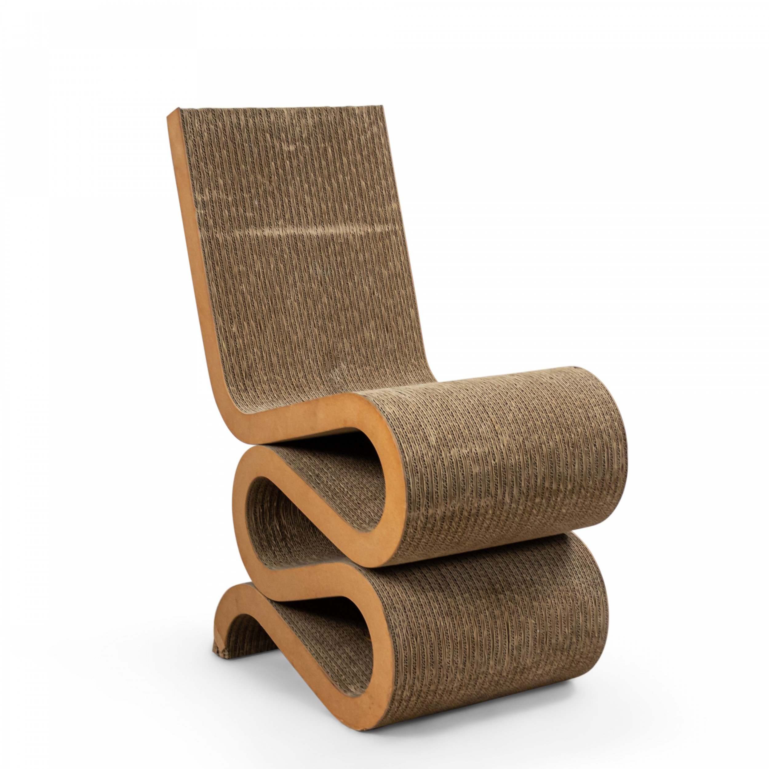 Corrugated Cardboard Wiggle Chair Frank Gehry