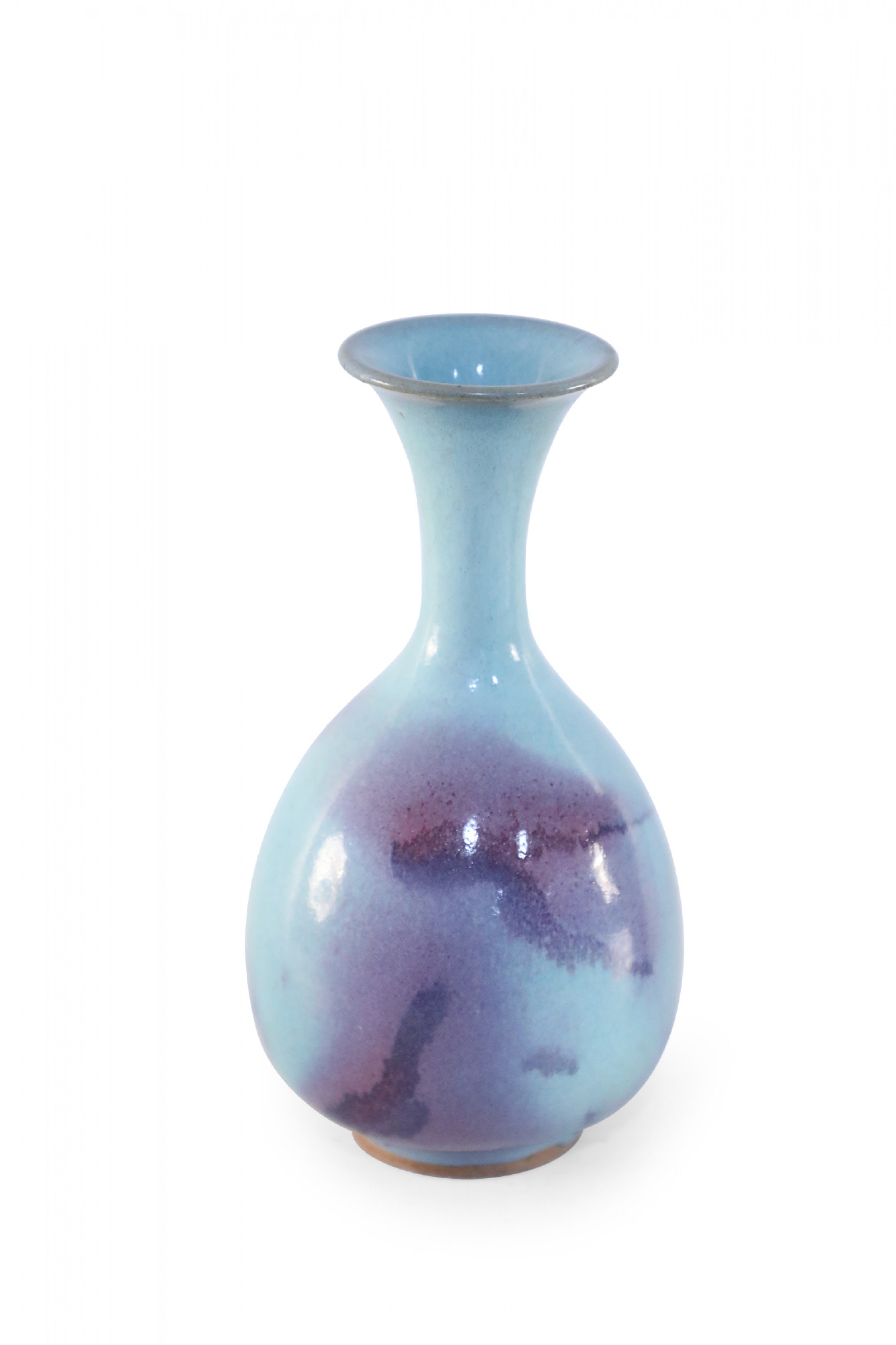Chinese Blue and Purple Glazing Porcelain Vase