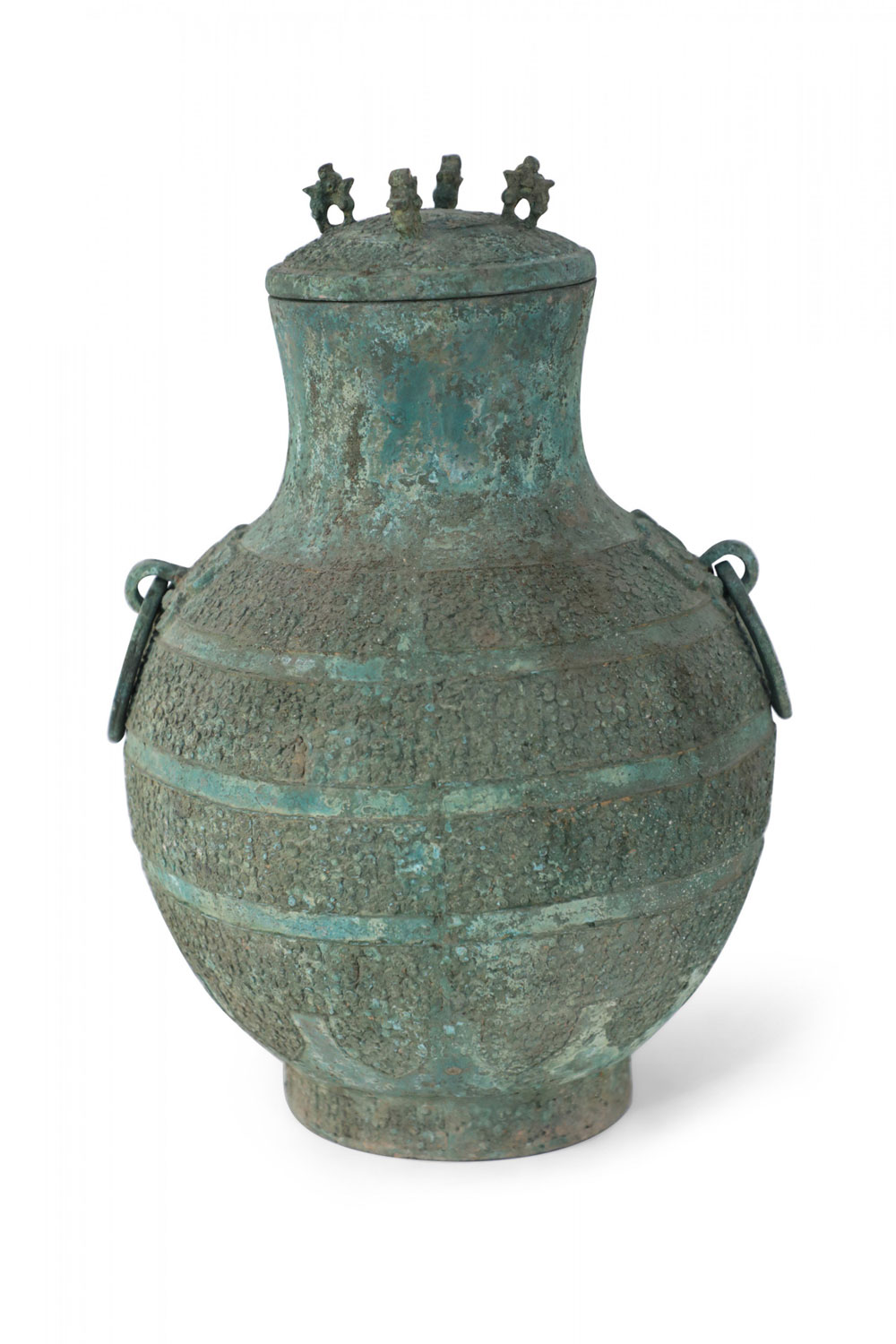 Antique Chinese Han Dynasty Style Bronze Vessel