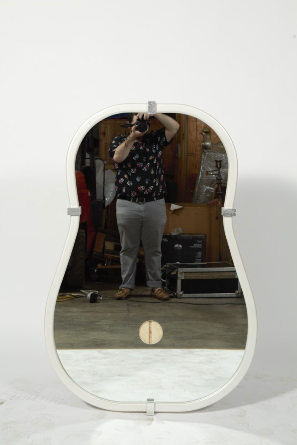 Set of 4 american mid century donghia inspired anjou mirror 