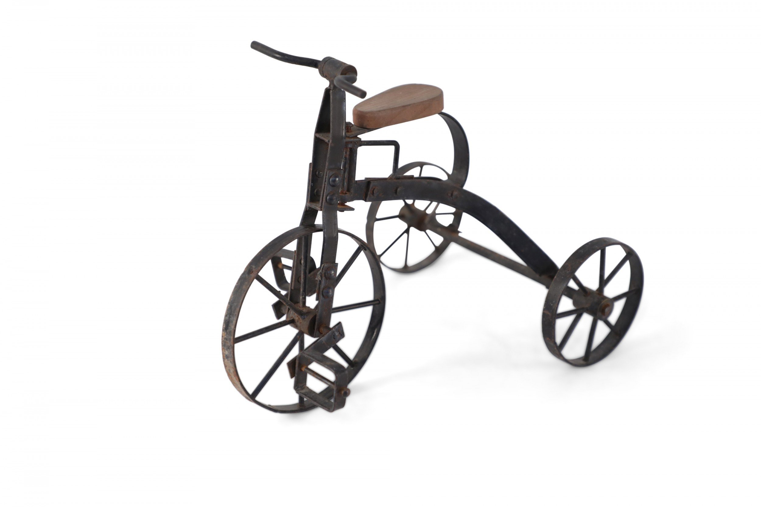 American Country Iron Miniature Bicycle Sculpture