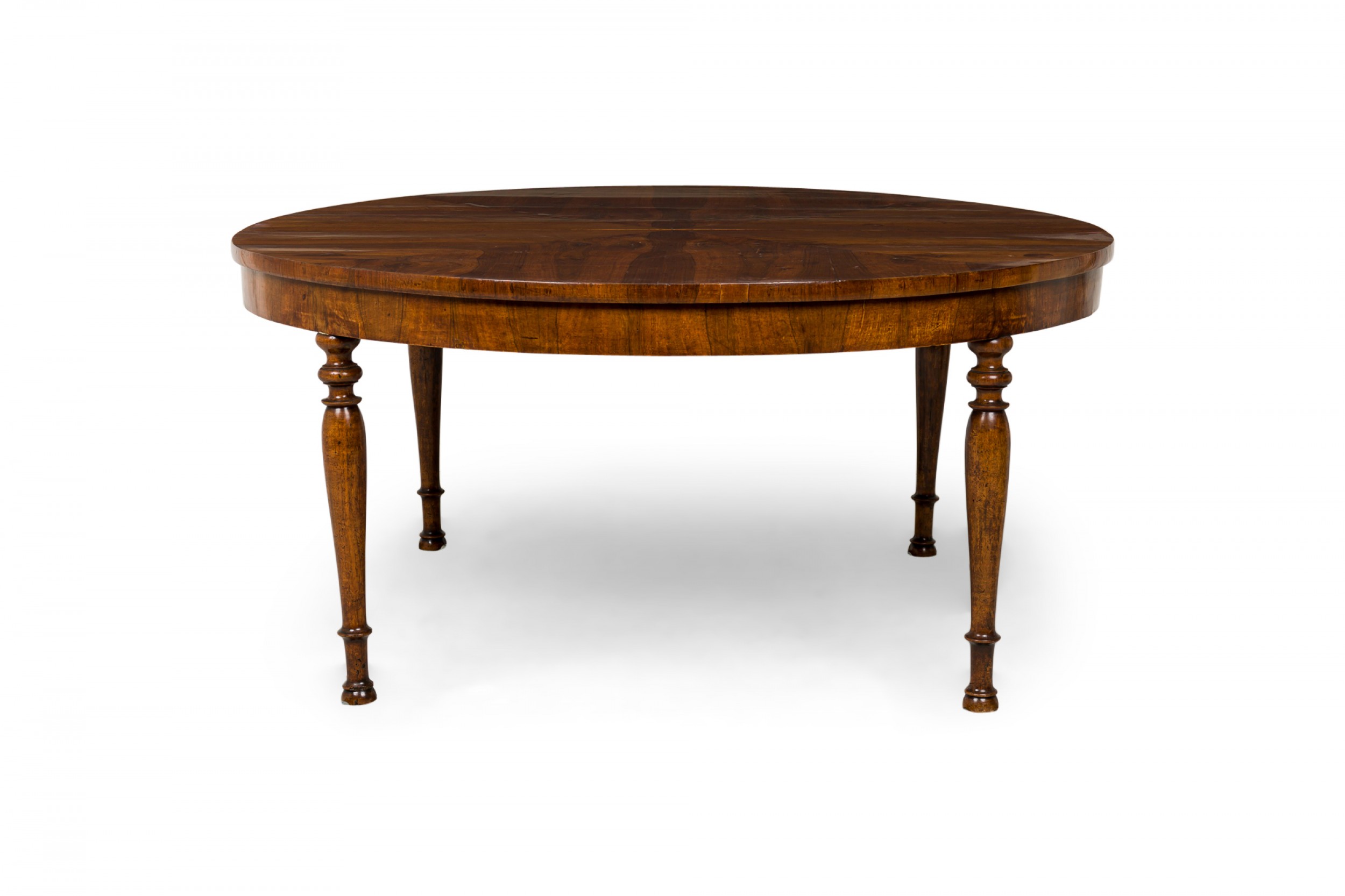 Early 19th century italian extending dining table with two leaves