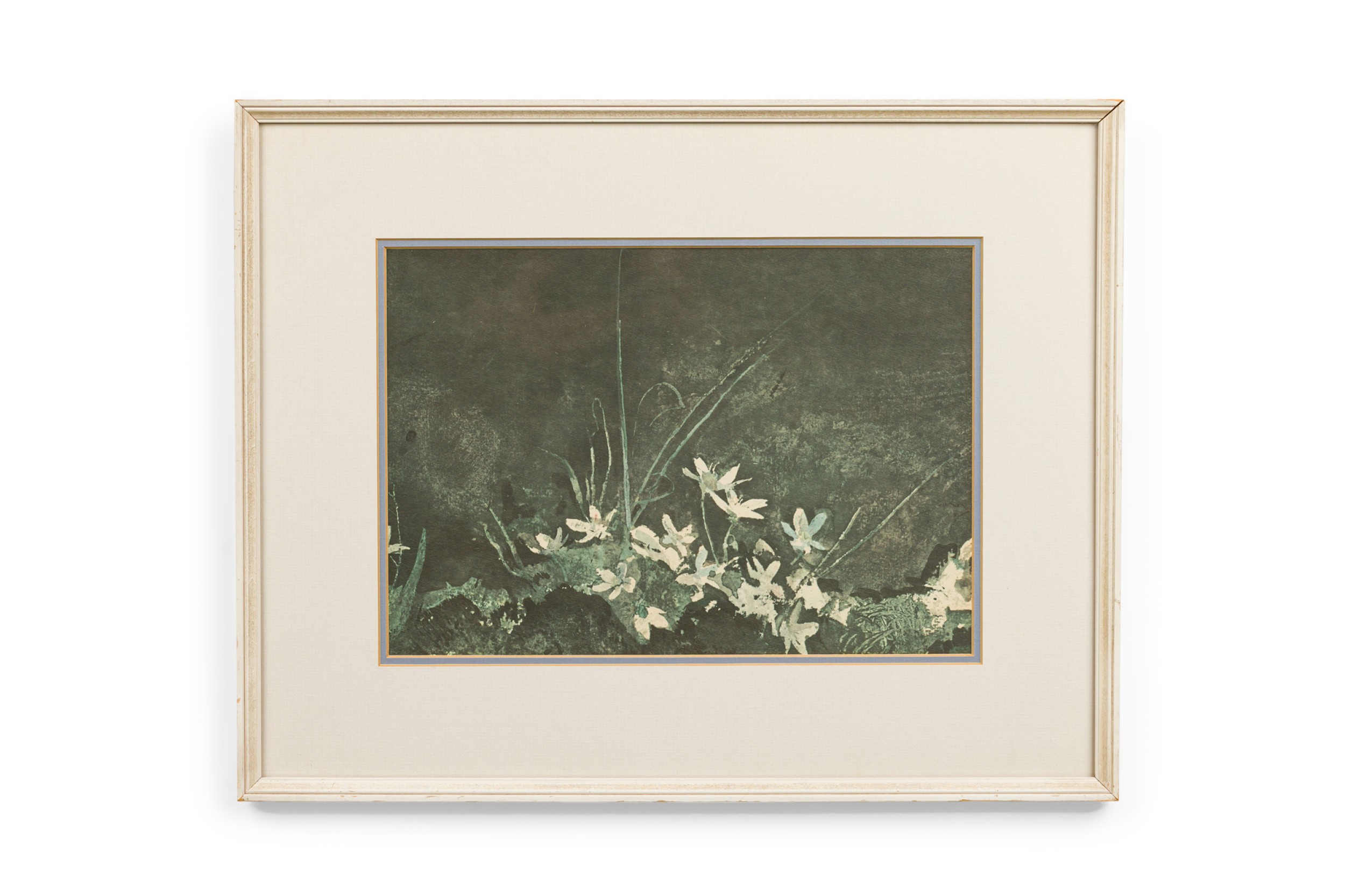 Andrew wyeth american mid century lithograph titled may day