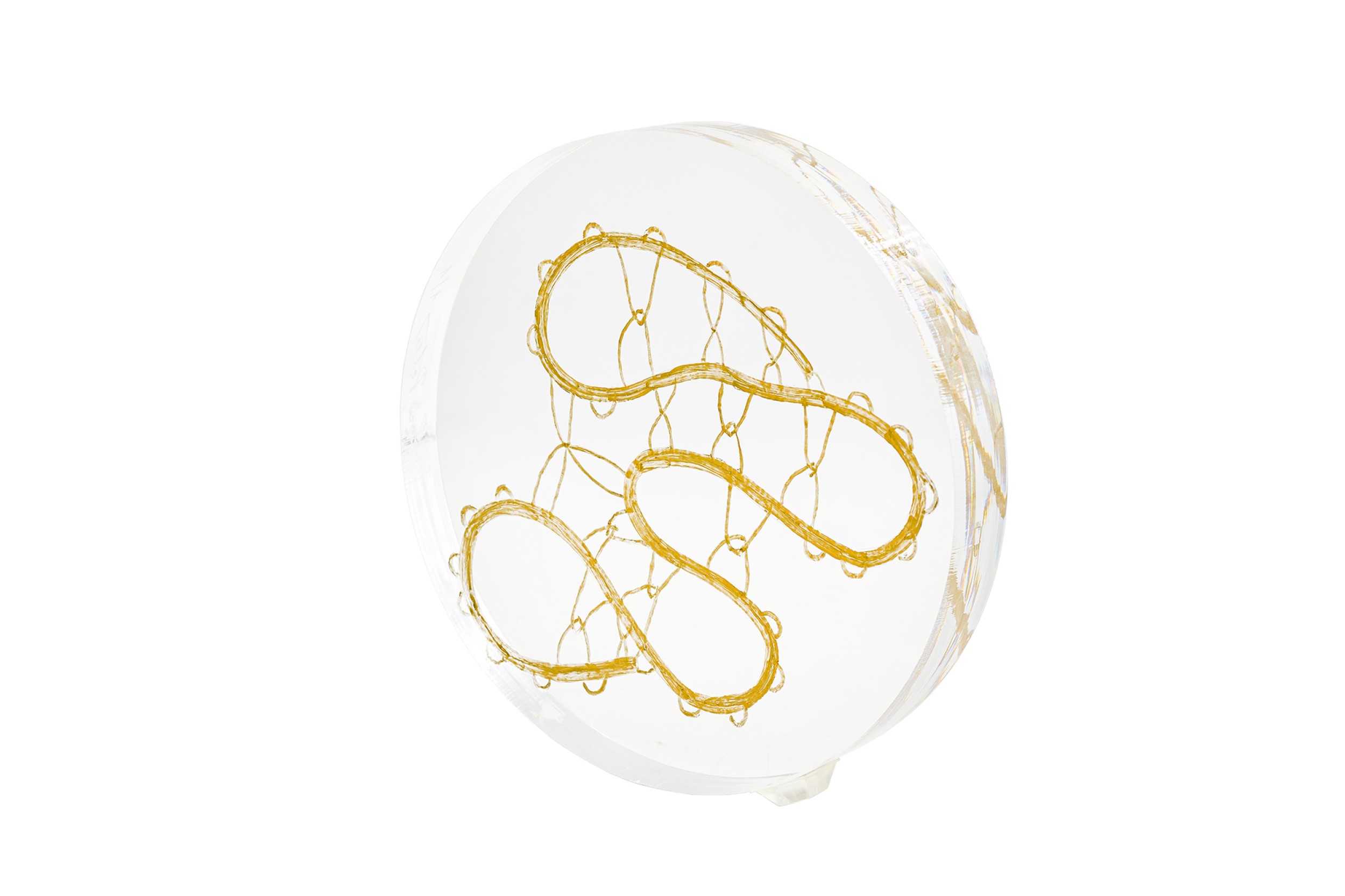 Contemporary Abstract Mixed Media Sculptural Artwork Webs Series