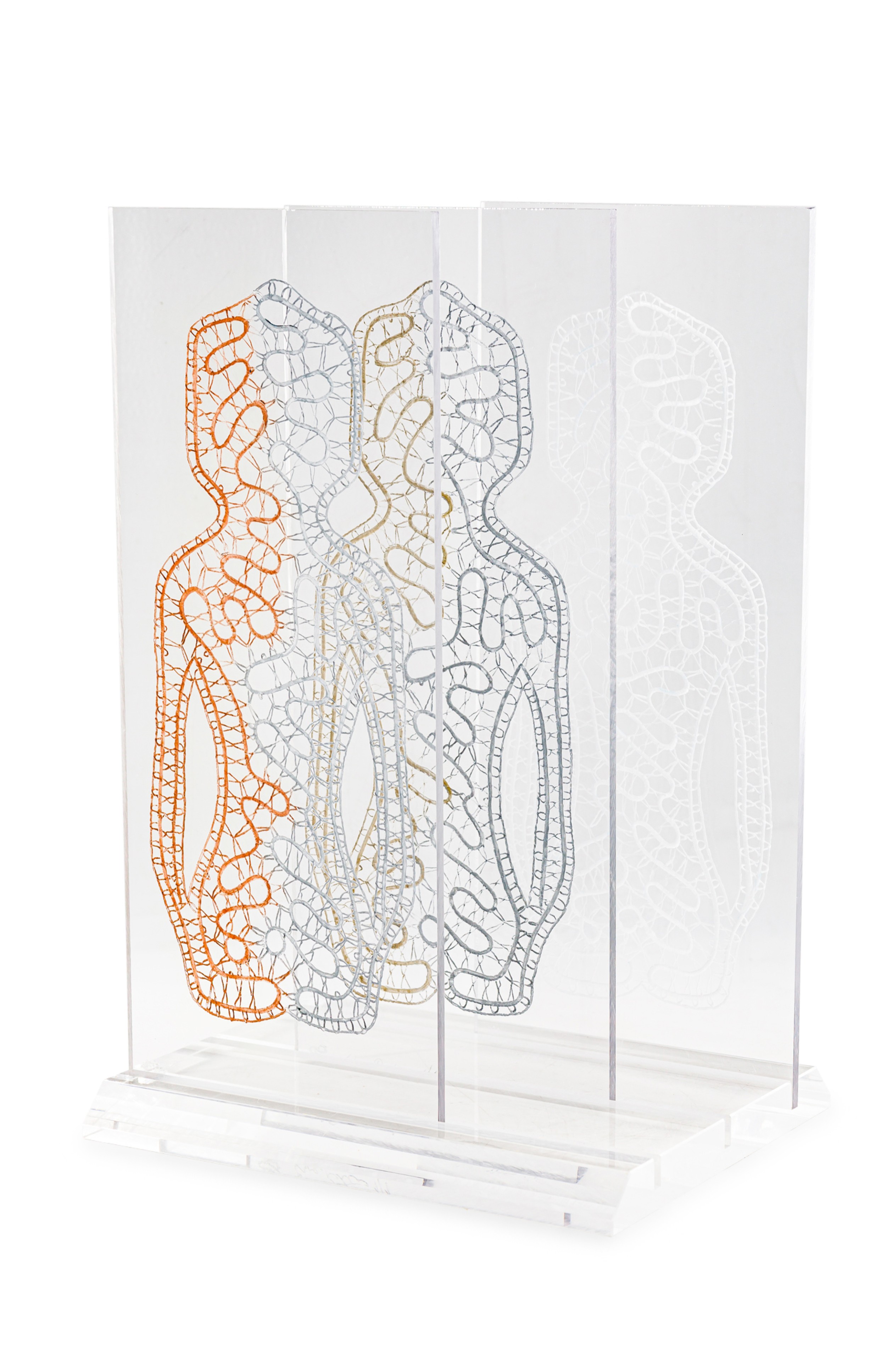 Abstract Mixed Media Sculptural Artwork inside my Shadow