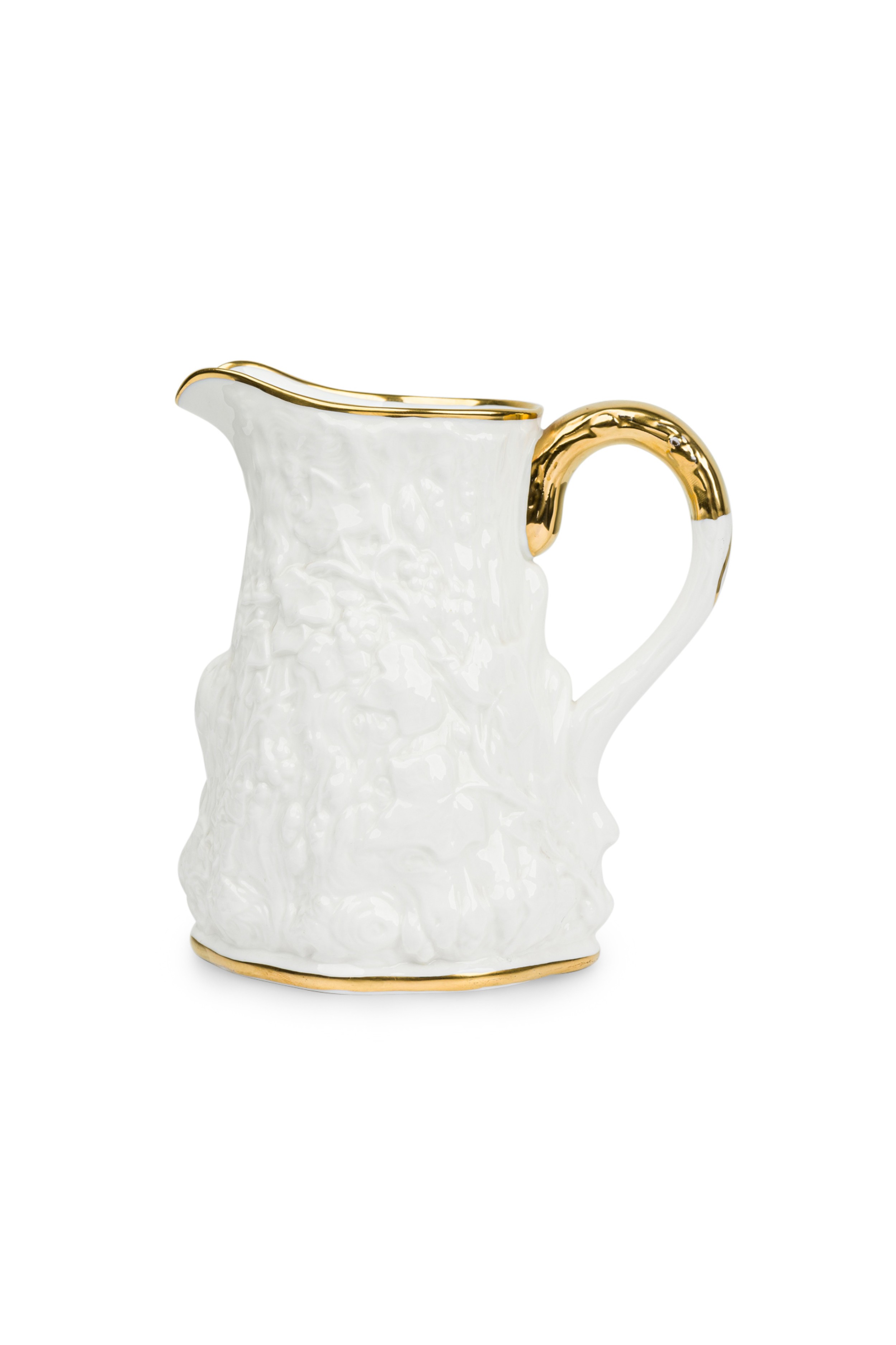 Mid century bone china porcelain water pitcher 