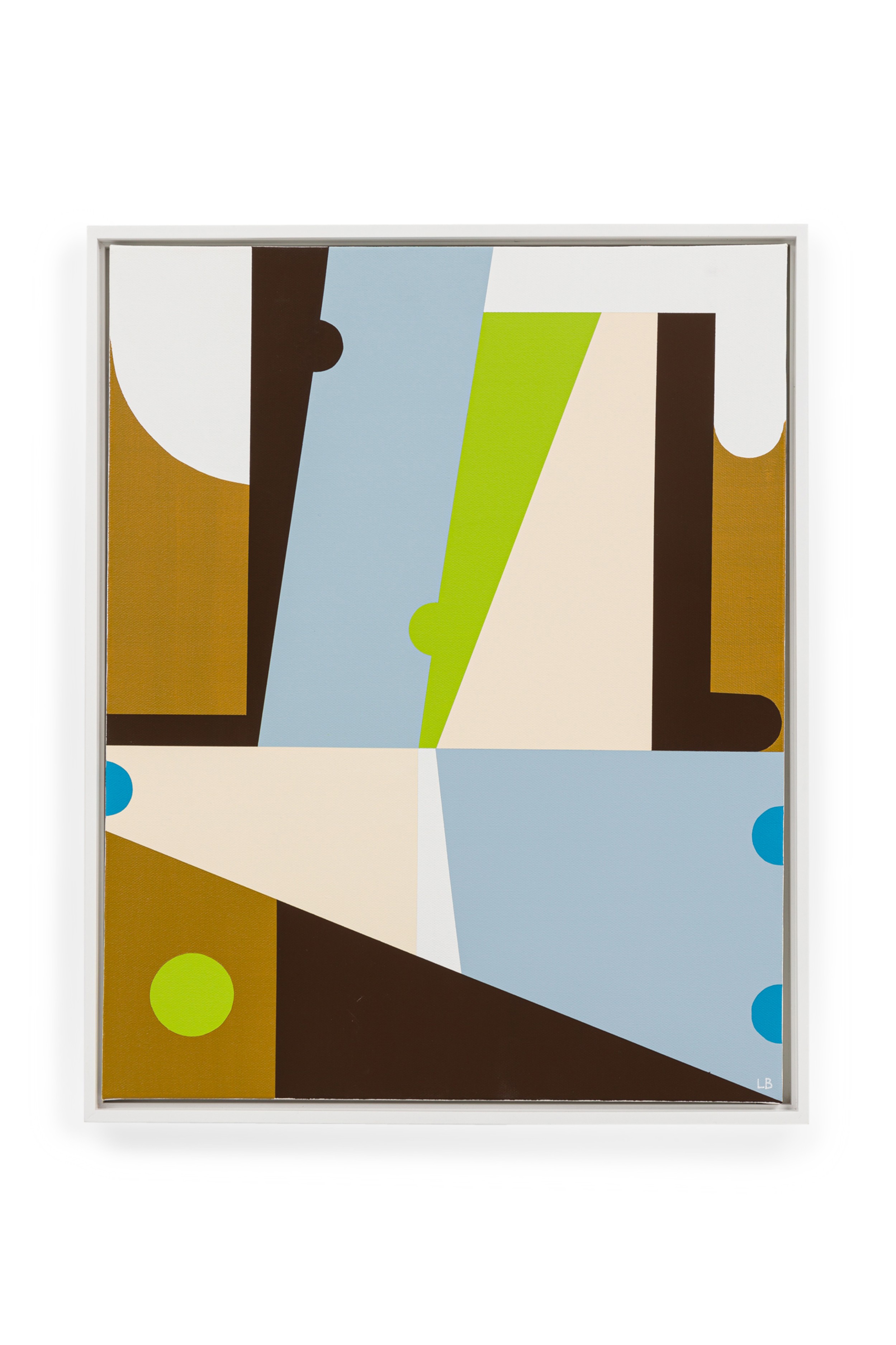 Larry bentley contemporary acrylic on canvas titled bonnie series 4