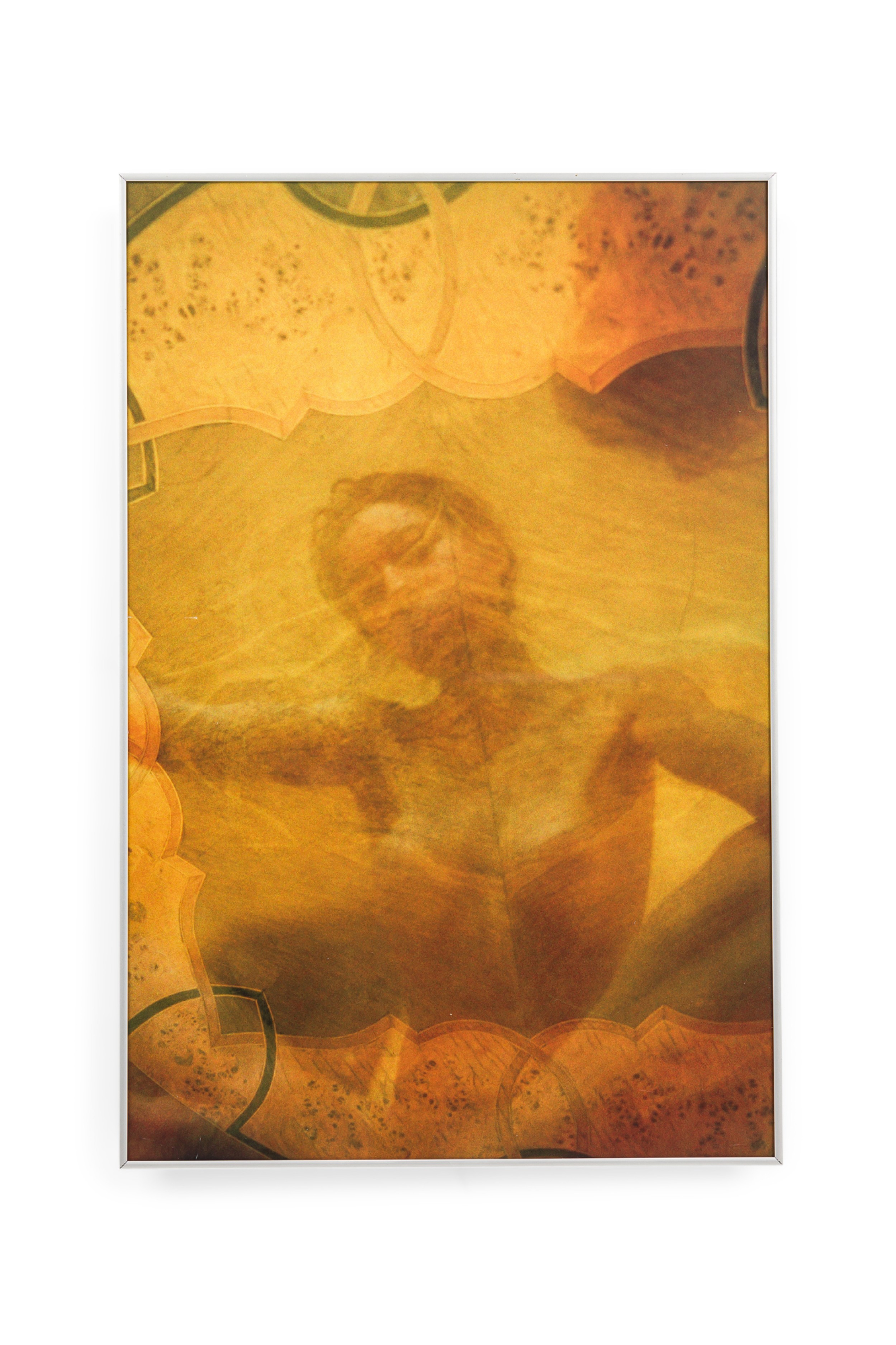 Eva petric contemporary abstract mixed media artwork titled solar cell 2013 