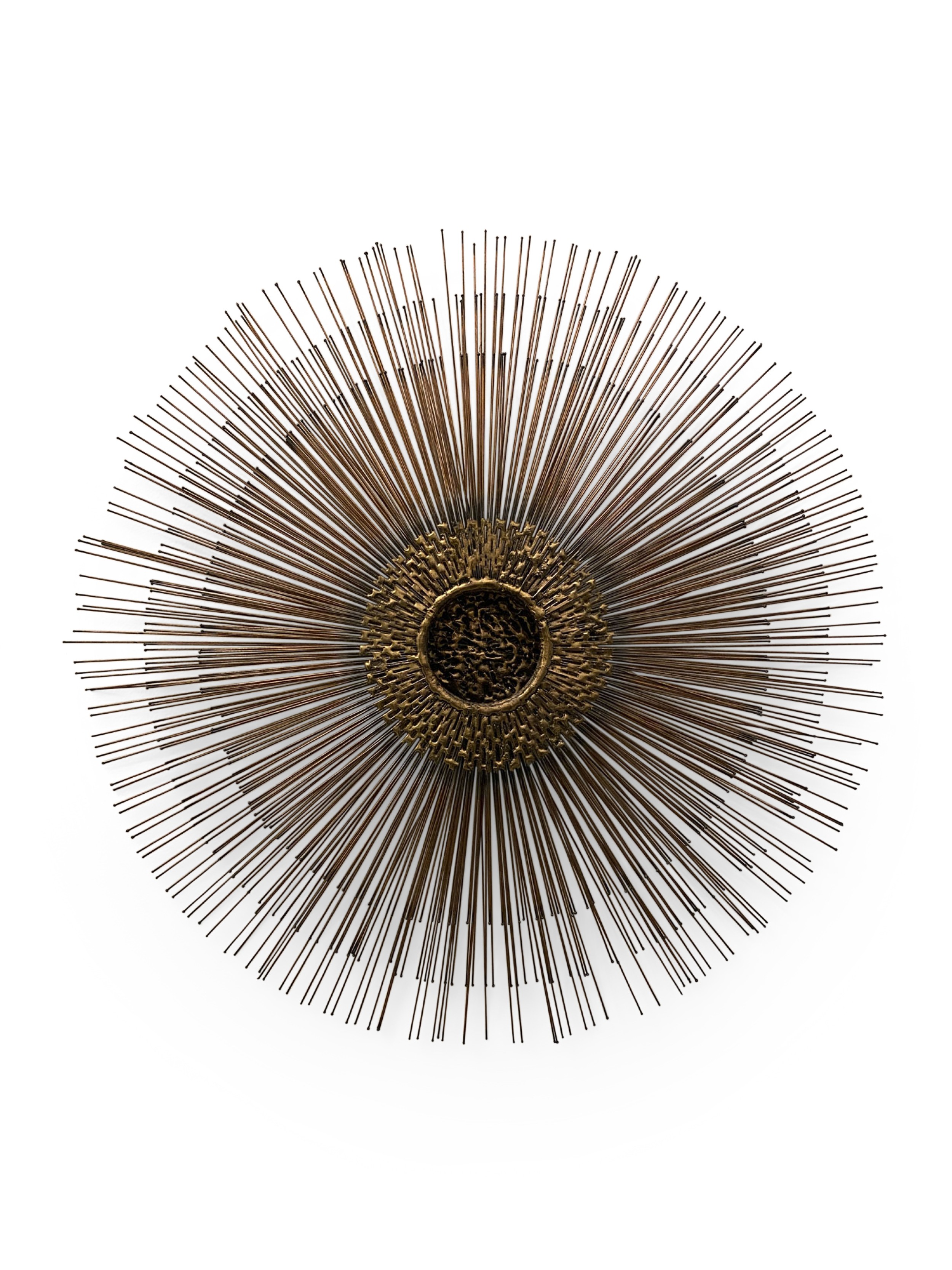 American mid century brutalist wall hanging