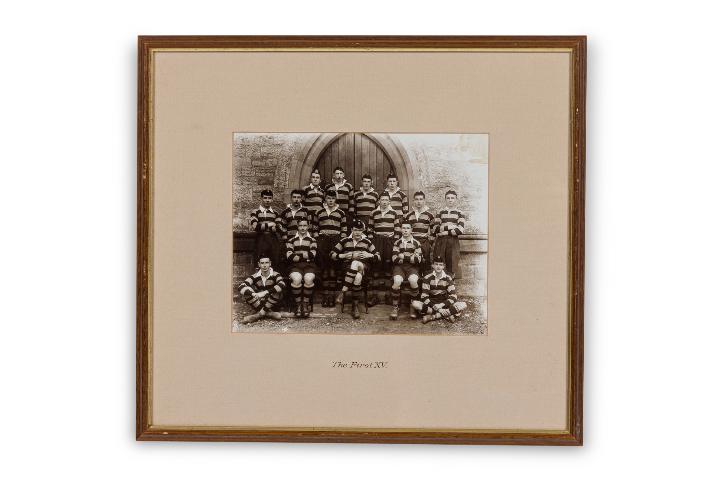 American vintage rugby team photograph