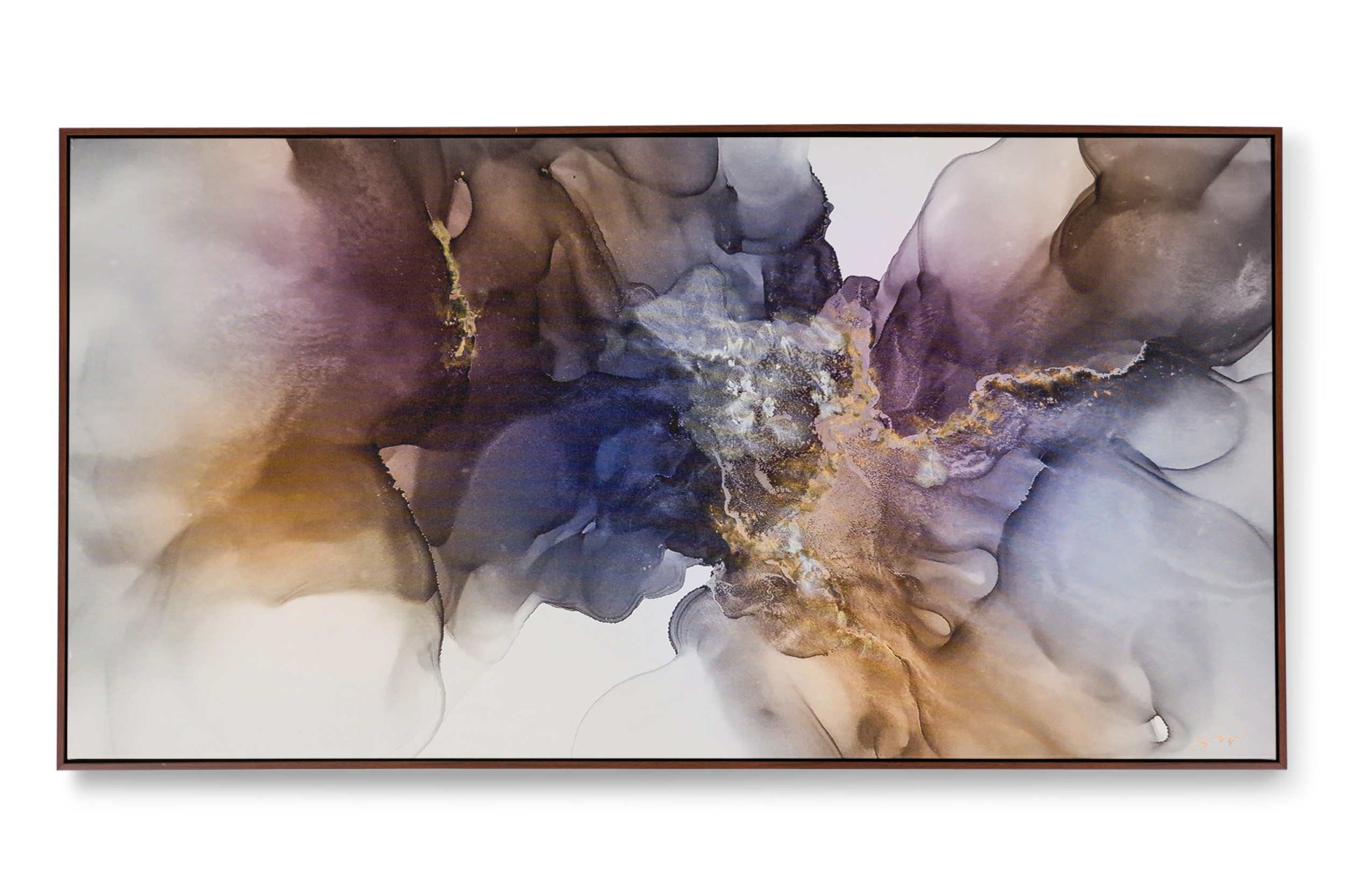 Soo Kim American Contemporary Embellished Canvas Print Titled Hope