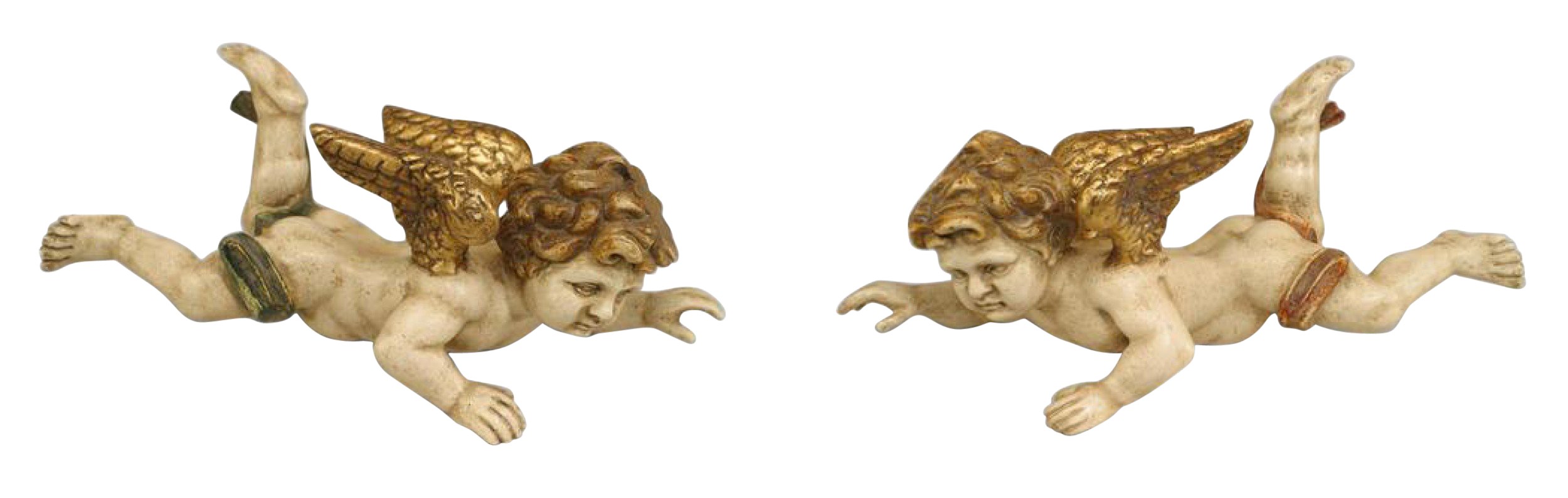 Italian rococo gilt cupids 2
