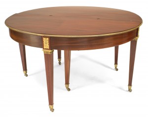 French louis xvi Style mahogany console table