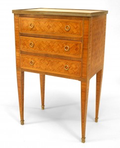 French louis xvi satinwood commode