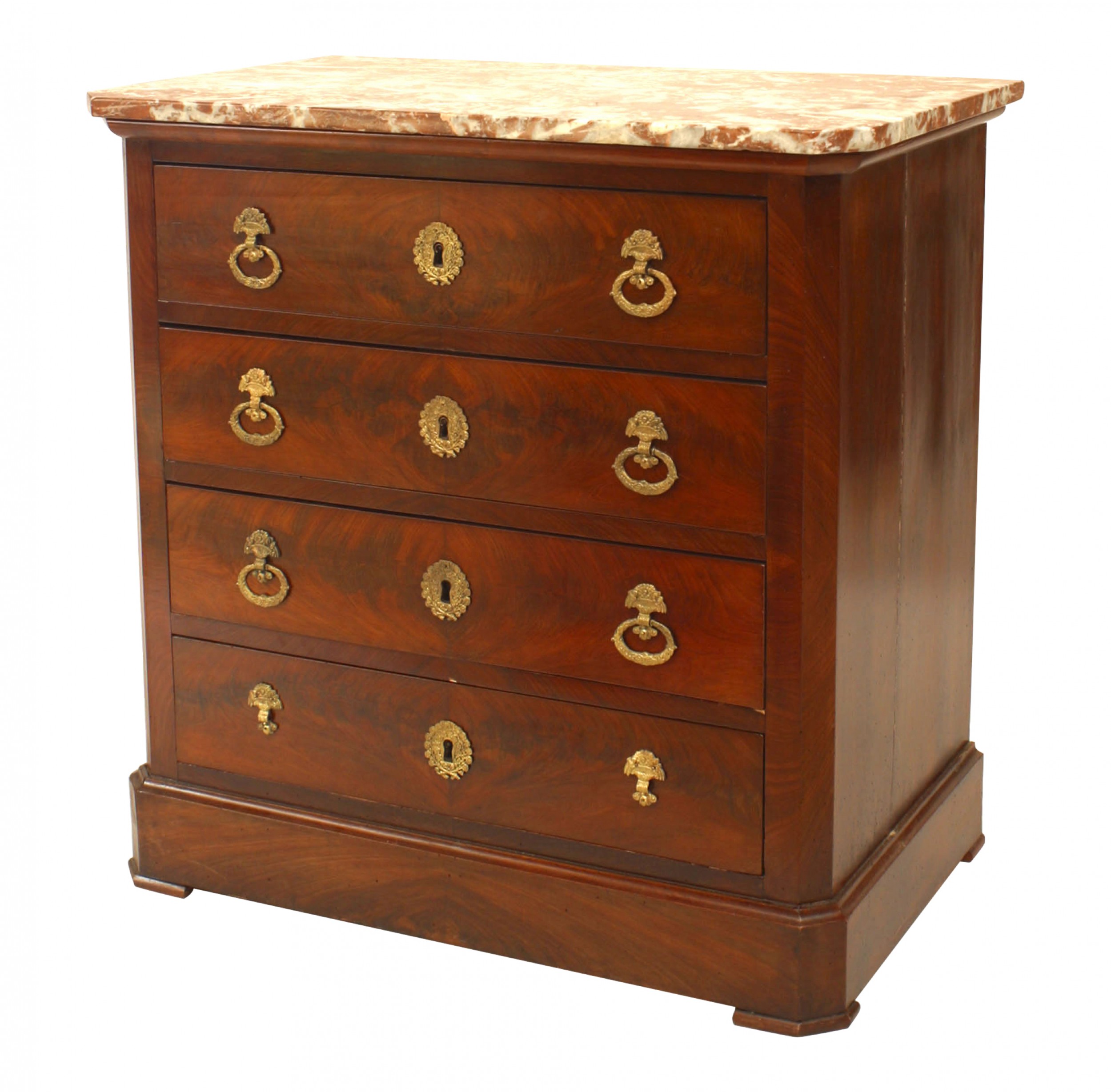 French empire mahogany chest 2