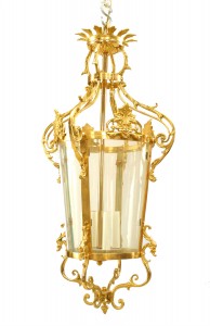 French louis xvi gilt bronze lantern