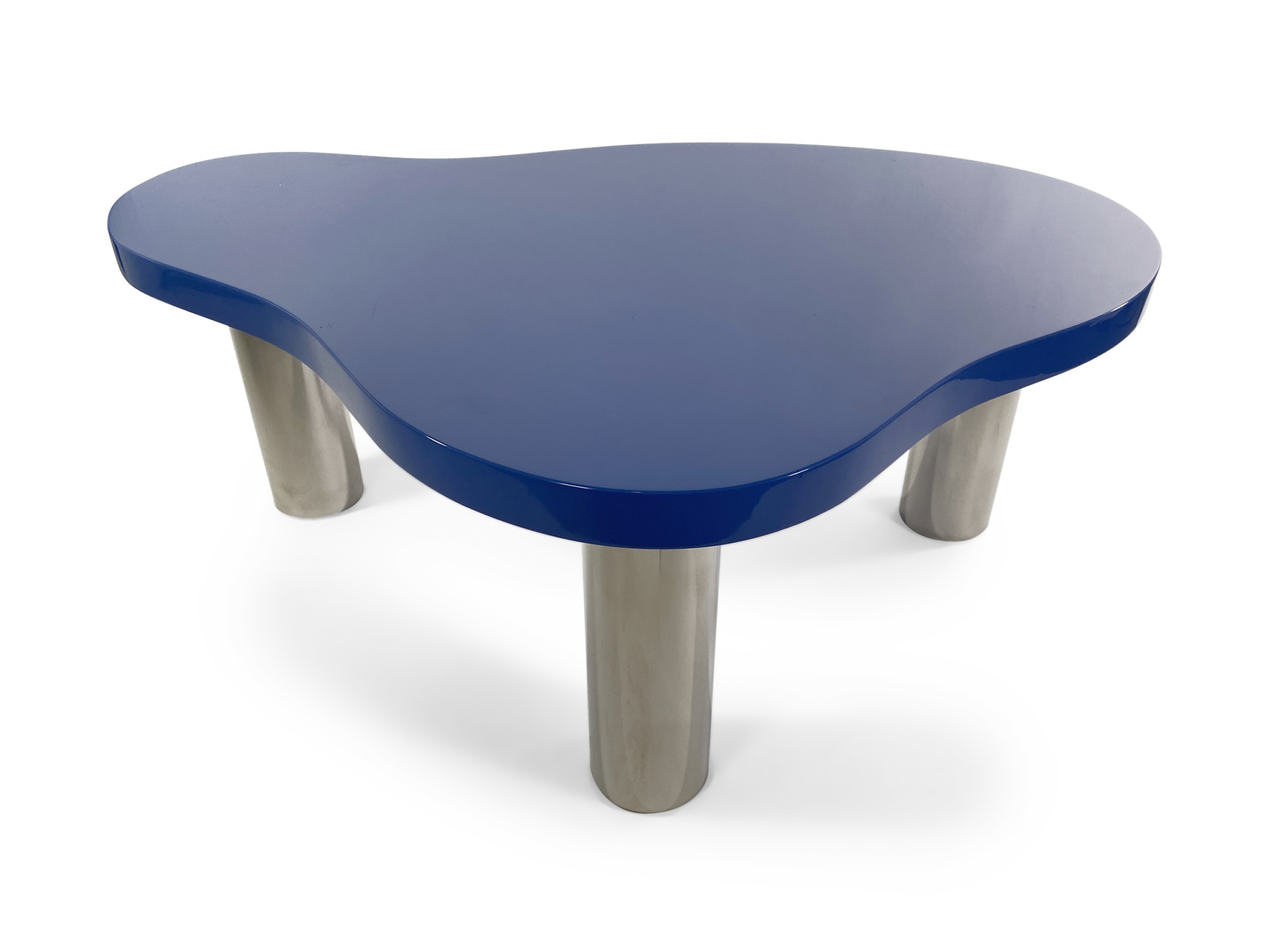 Karl springer american contemporary biomorphic royale coffee table rec