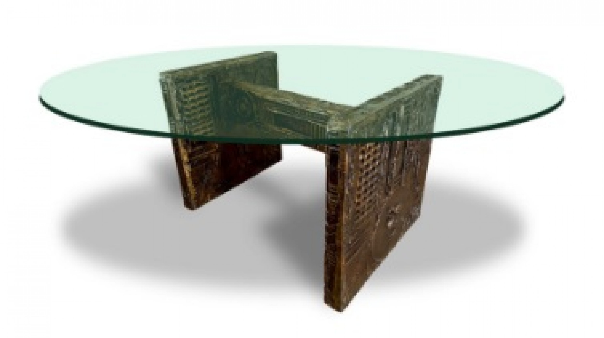 Adrian pearsall midcentury modern starburst design dining table desk base