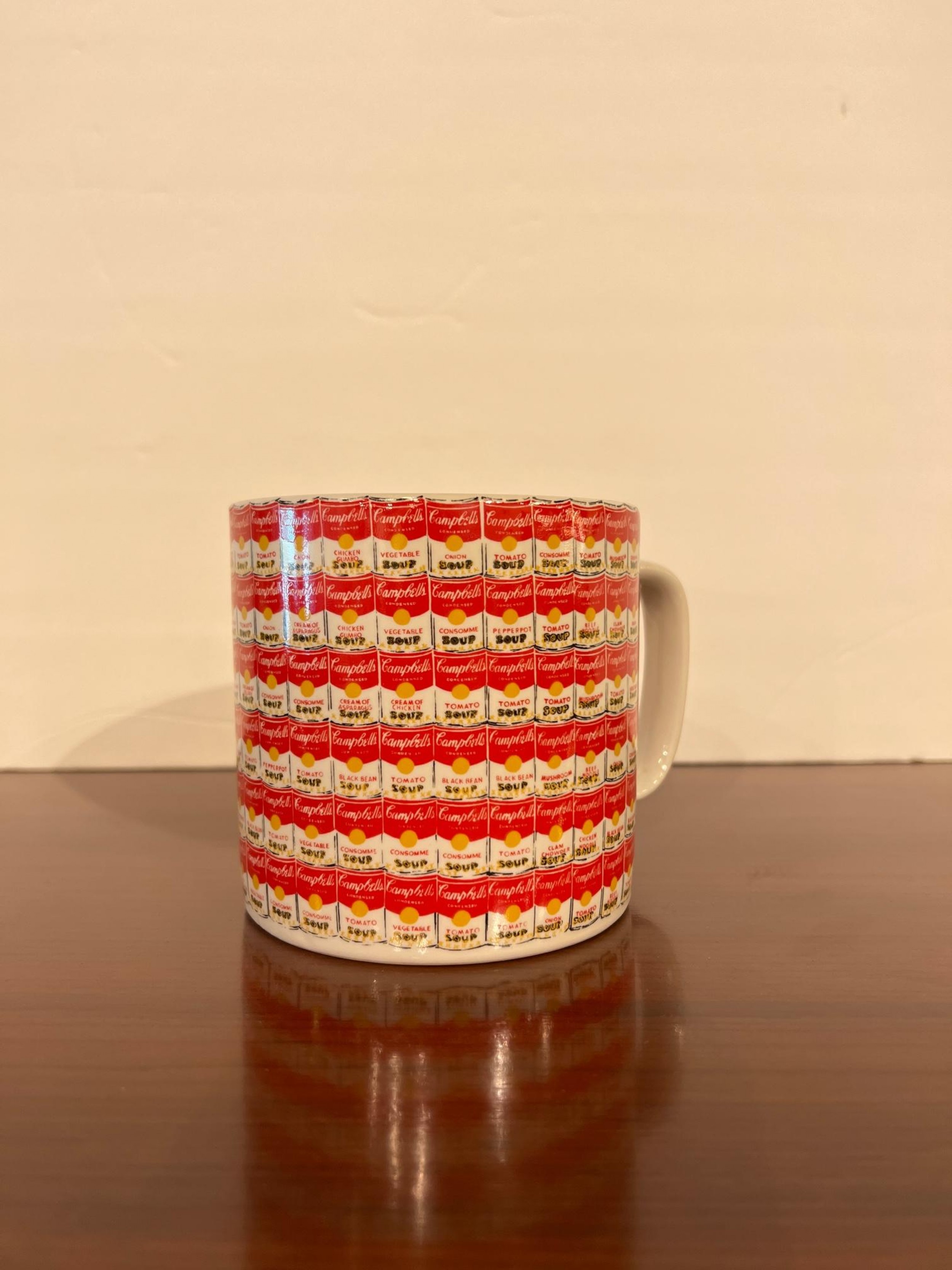 Andy warhol american modern 100 cans pattern coffee mugs