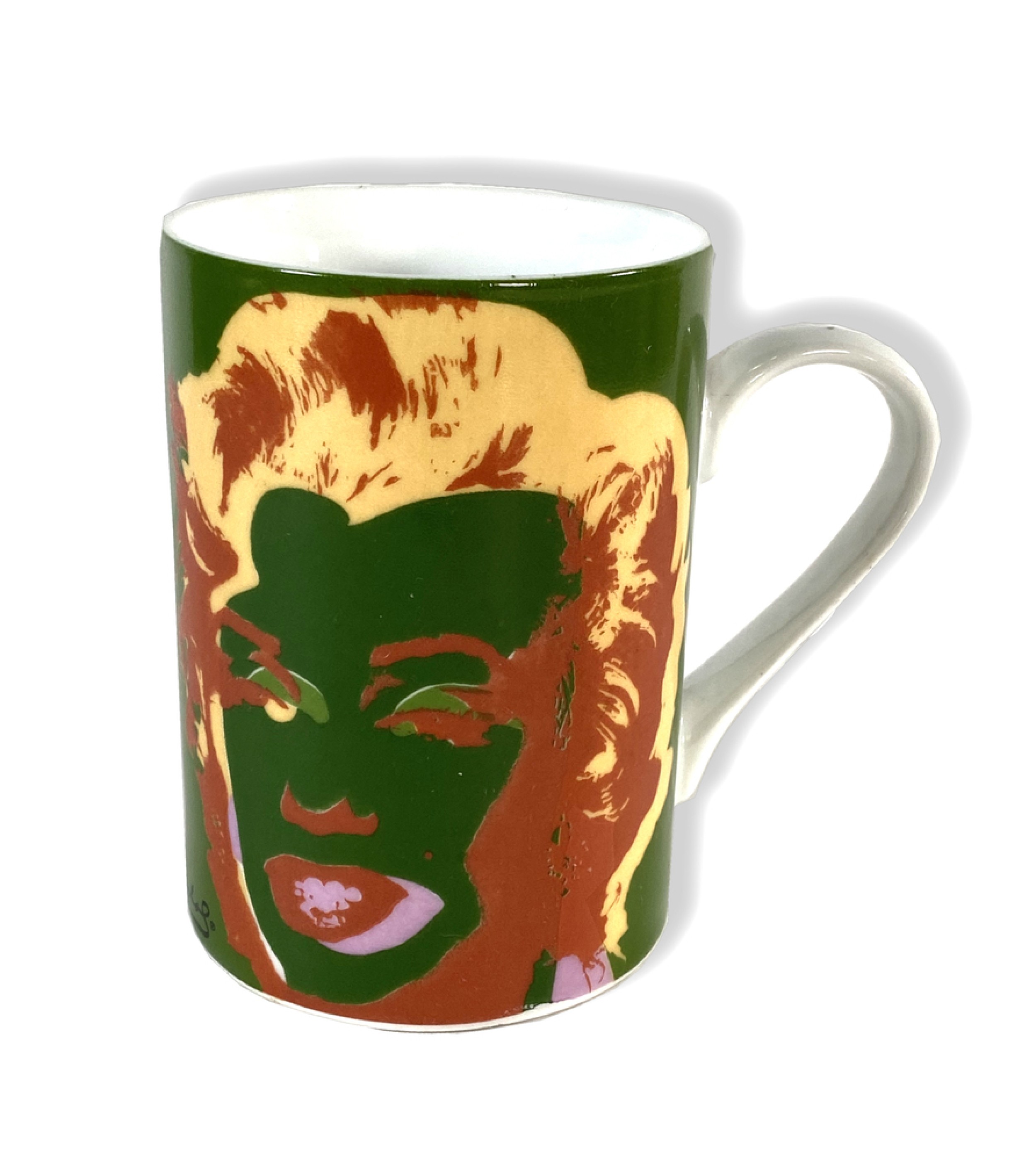 Andy warhol american modern marilyn pattern coffee mugs