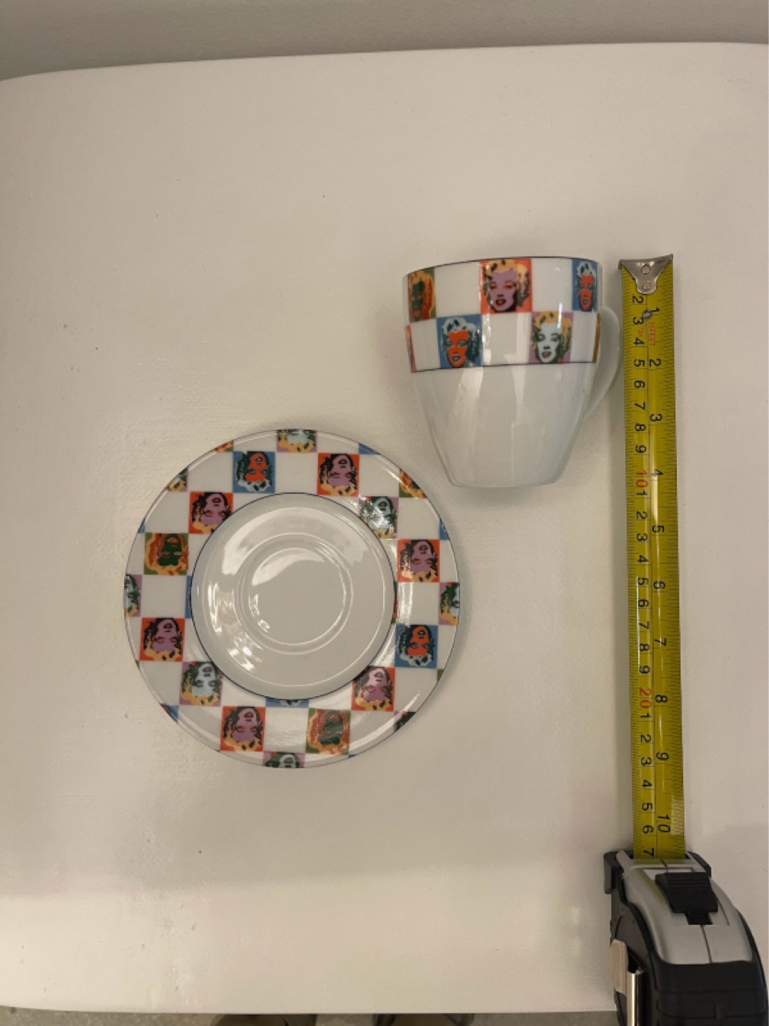 Andy warhol american modern some like it hot pattern coffee mugs