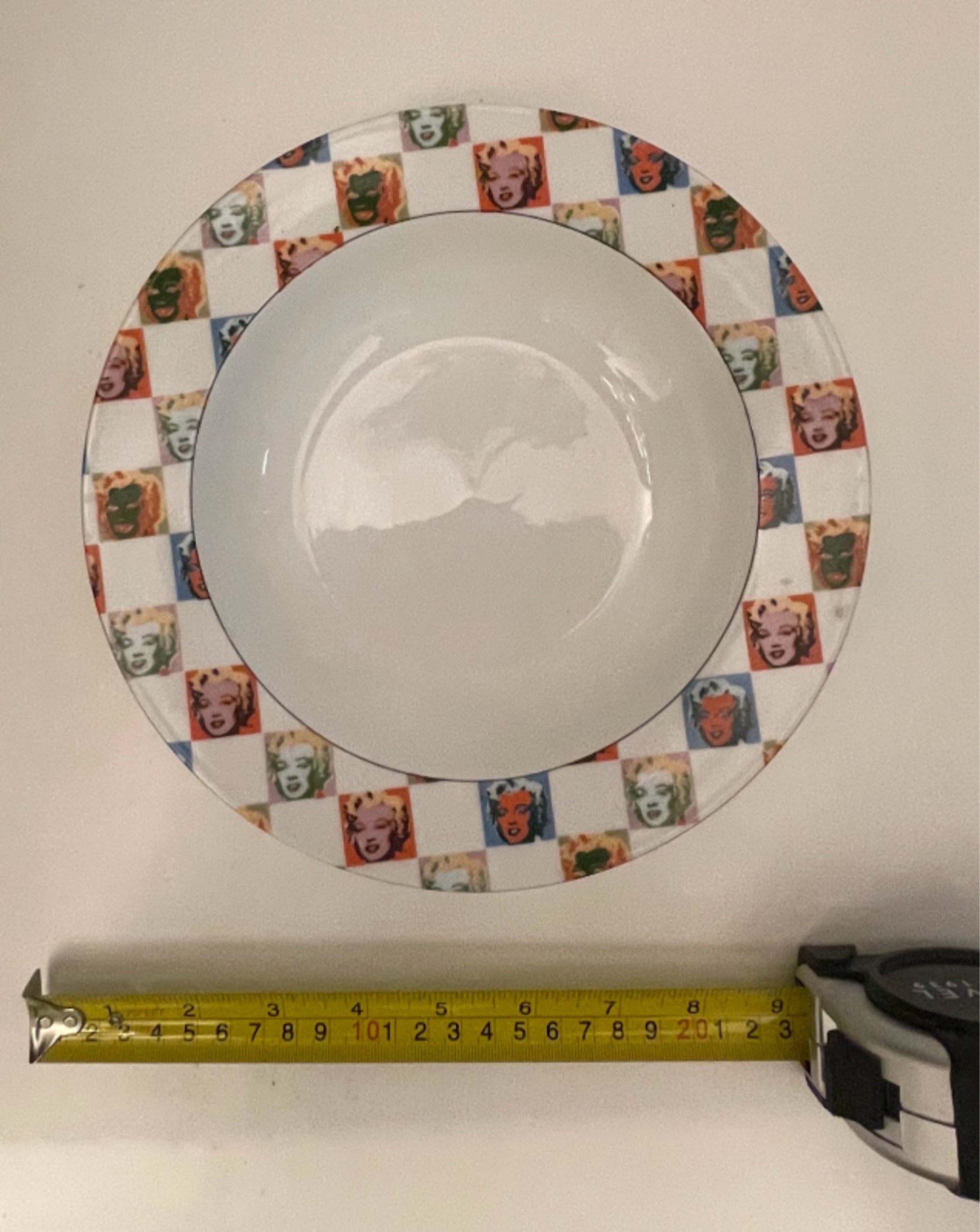 Andy warhol american modern some like it hot pattern soup bowls 1