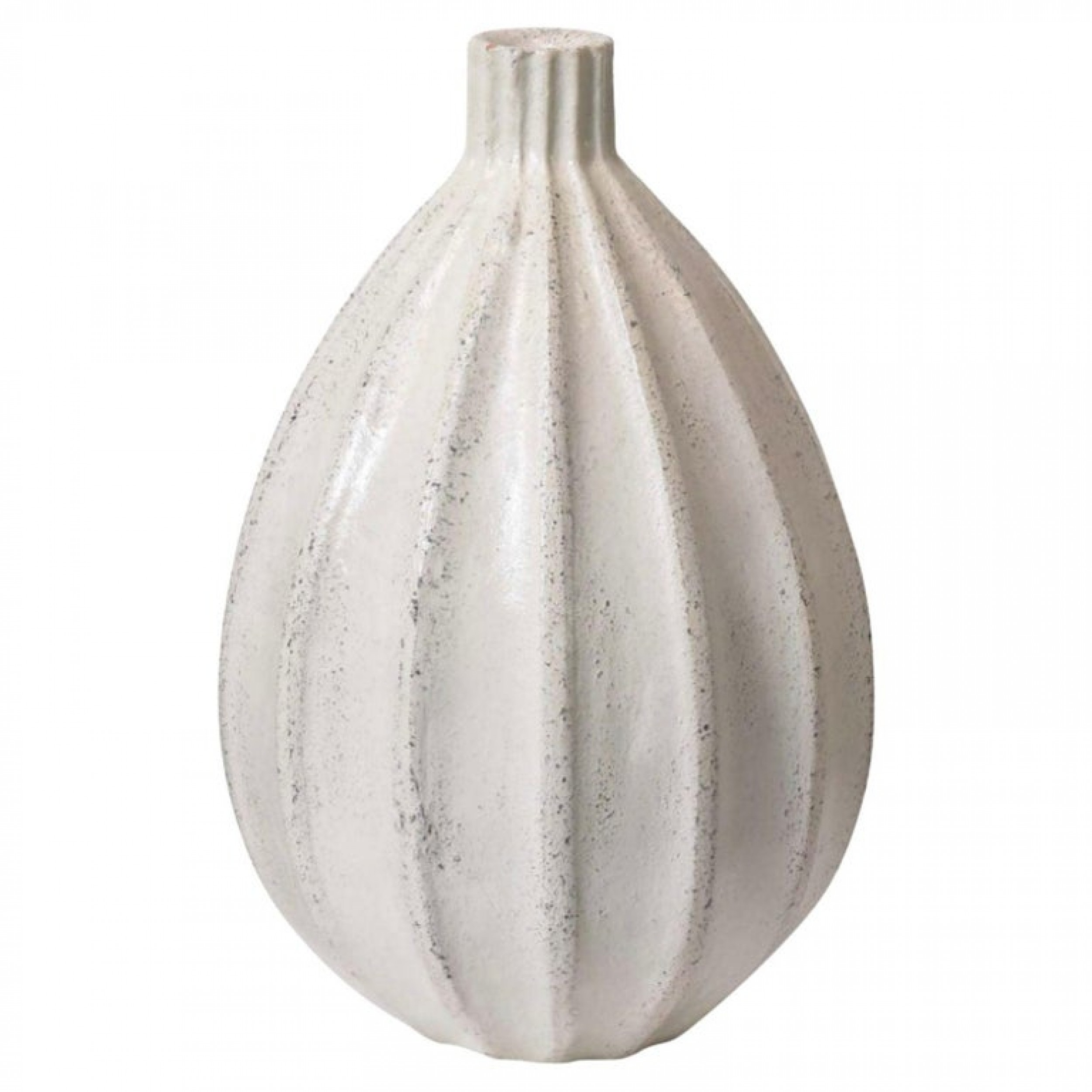 Italian modern earthenware vase style of primavera
