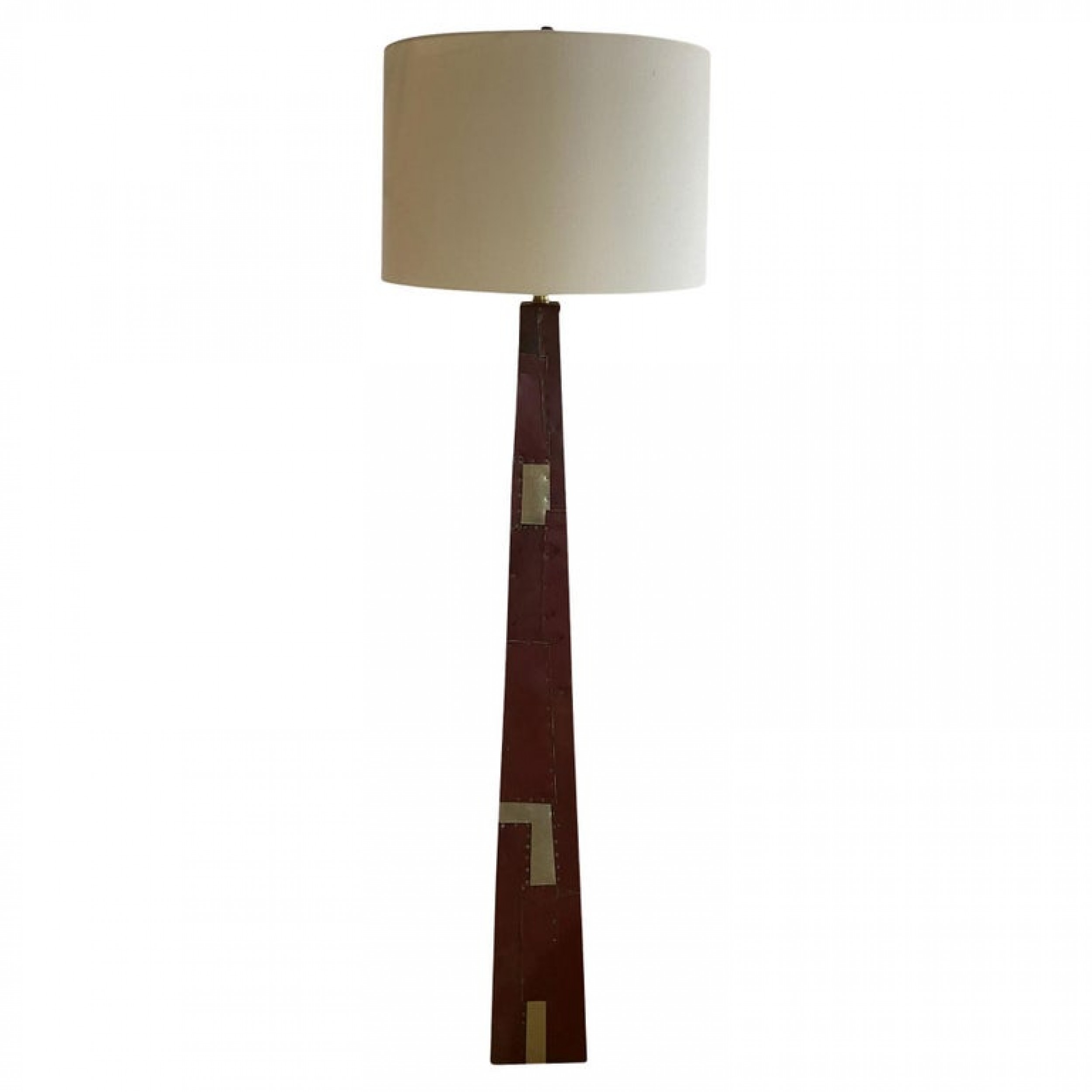 American modern sculptural steel and enameled floor lamp tony berlant