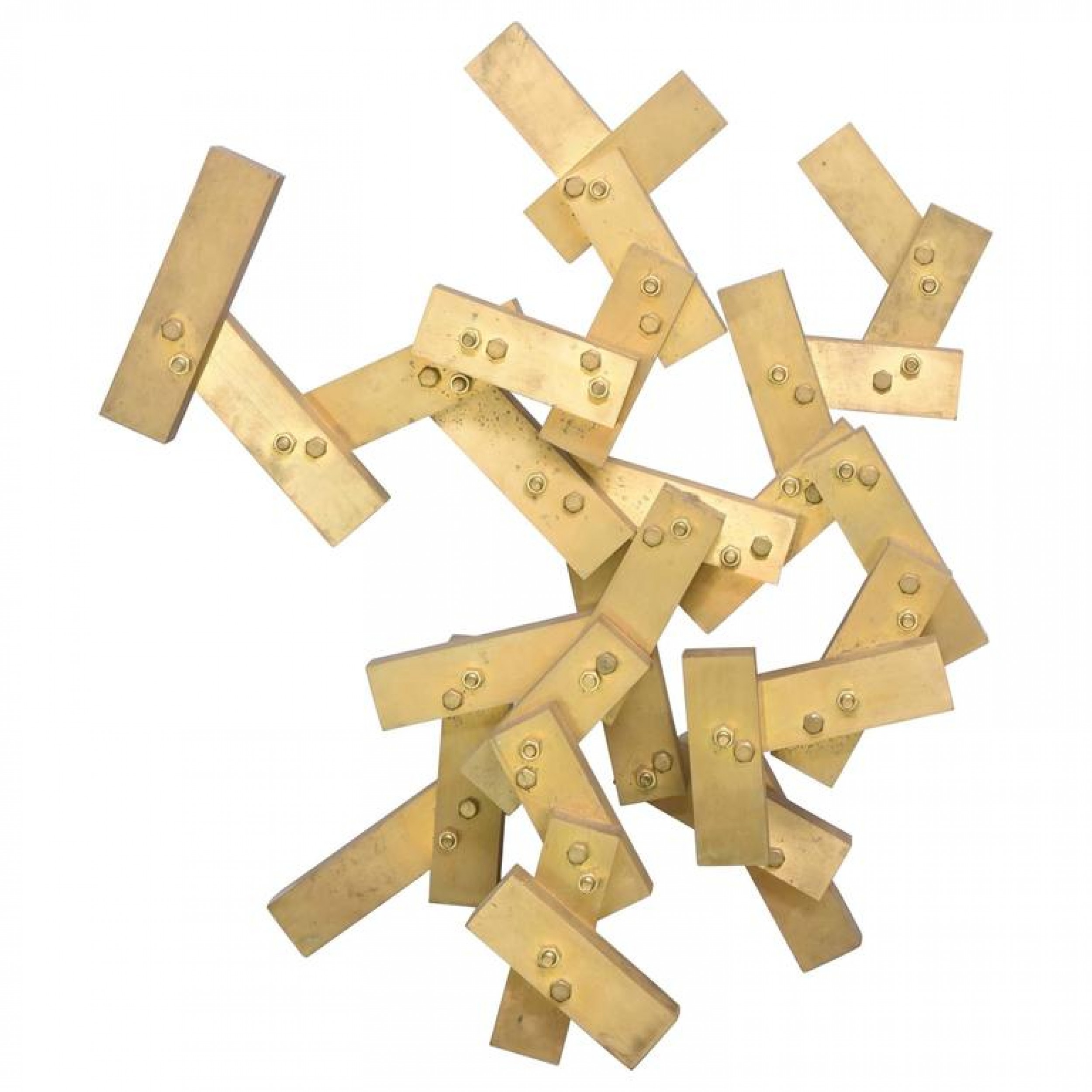 Large and rare american abstract bronze sculpture larry mohr