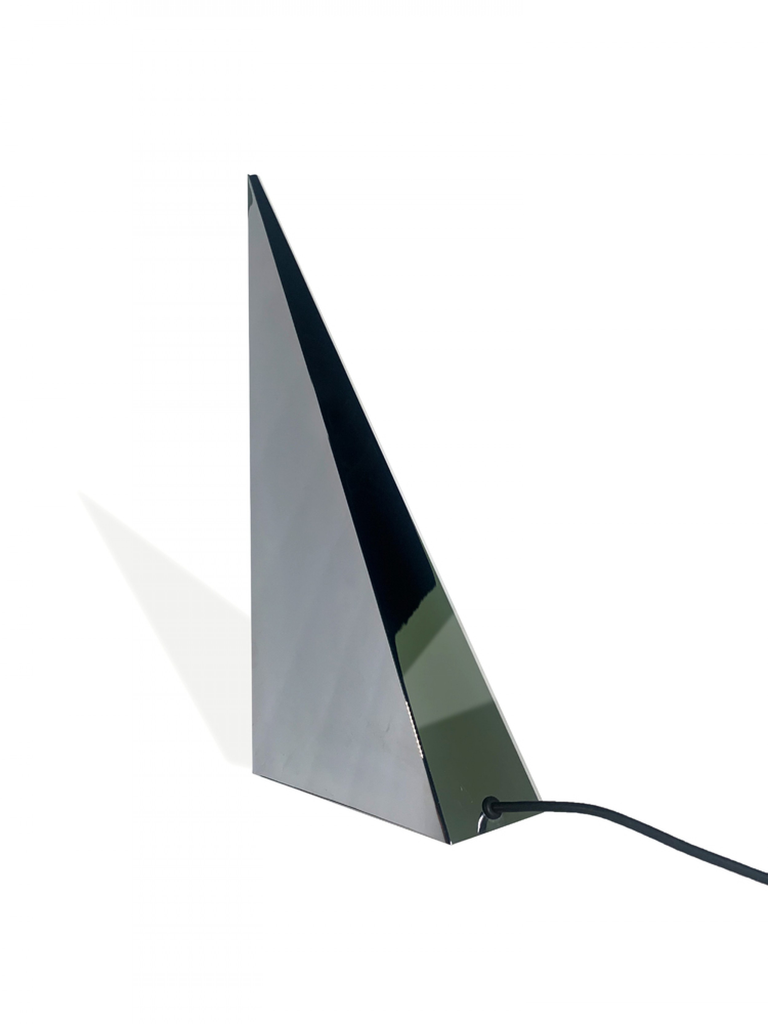 Modern fredrick ramond chrome table lamp