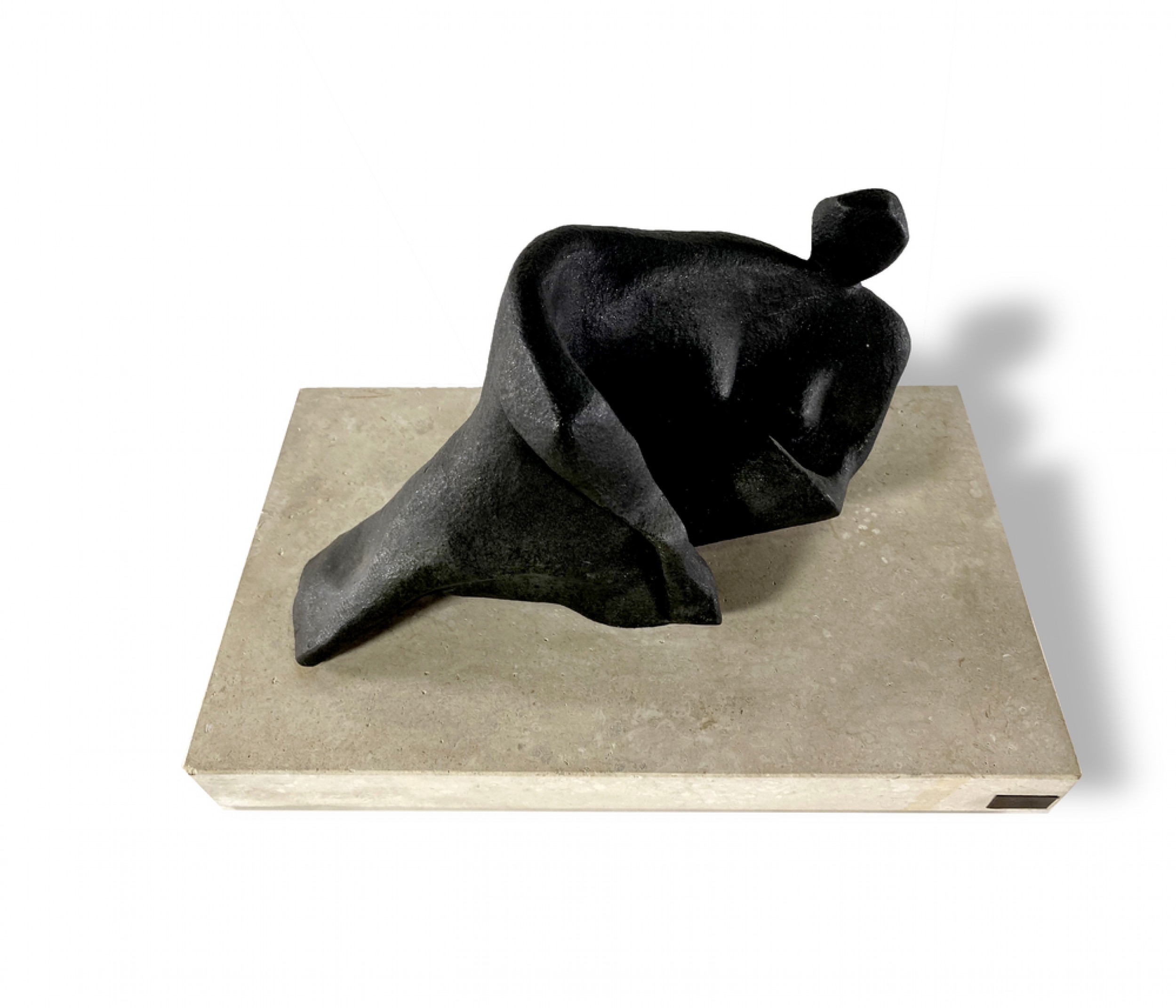 Reclining lady composite sculpture