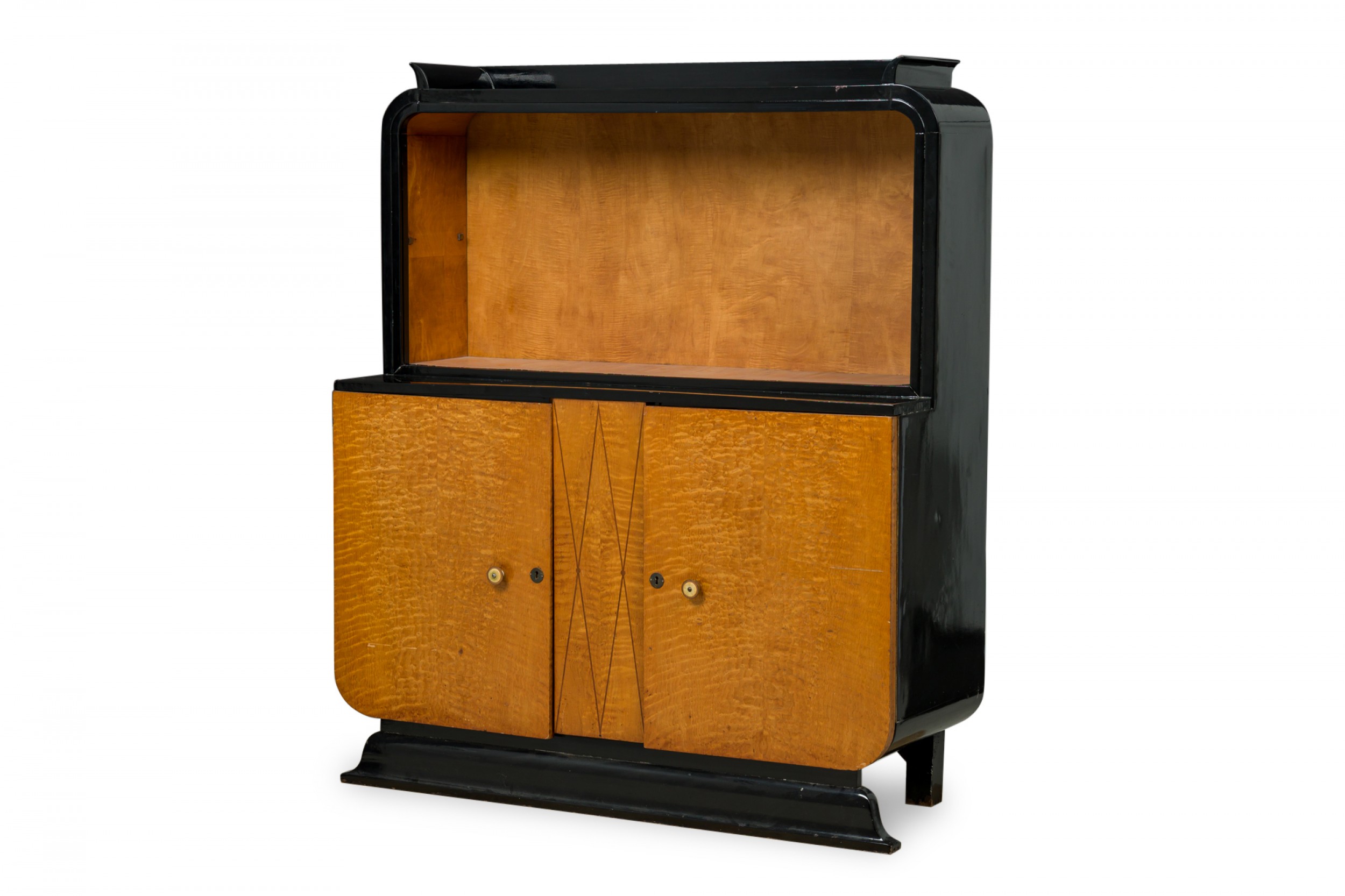 Paul frankl mid century american credenza with superstructure dresser