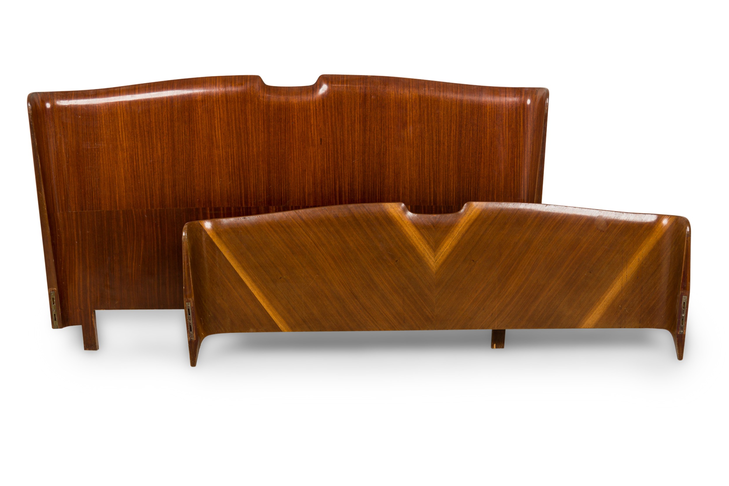 Italian mid century paolo buffa queen size bed 