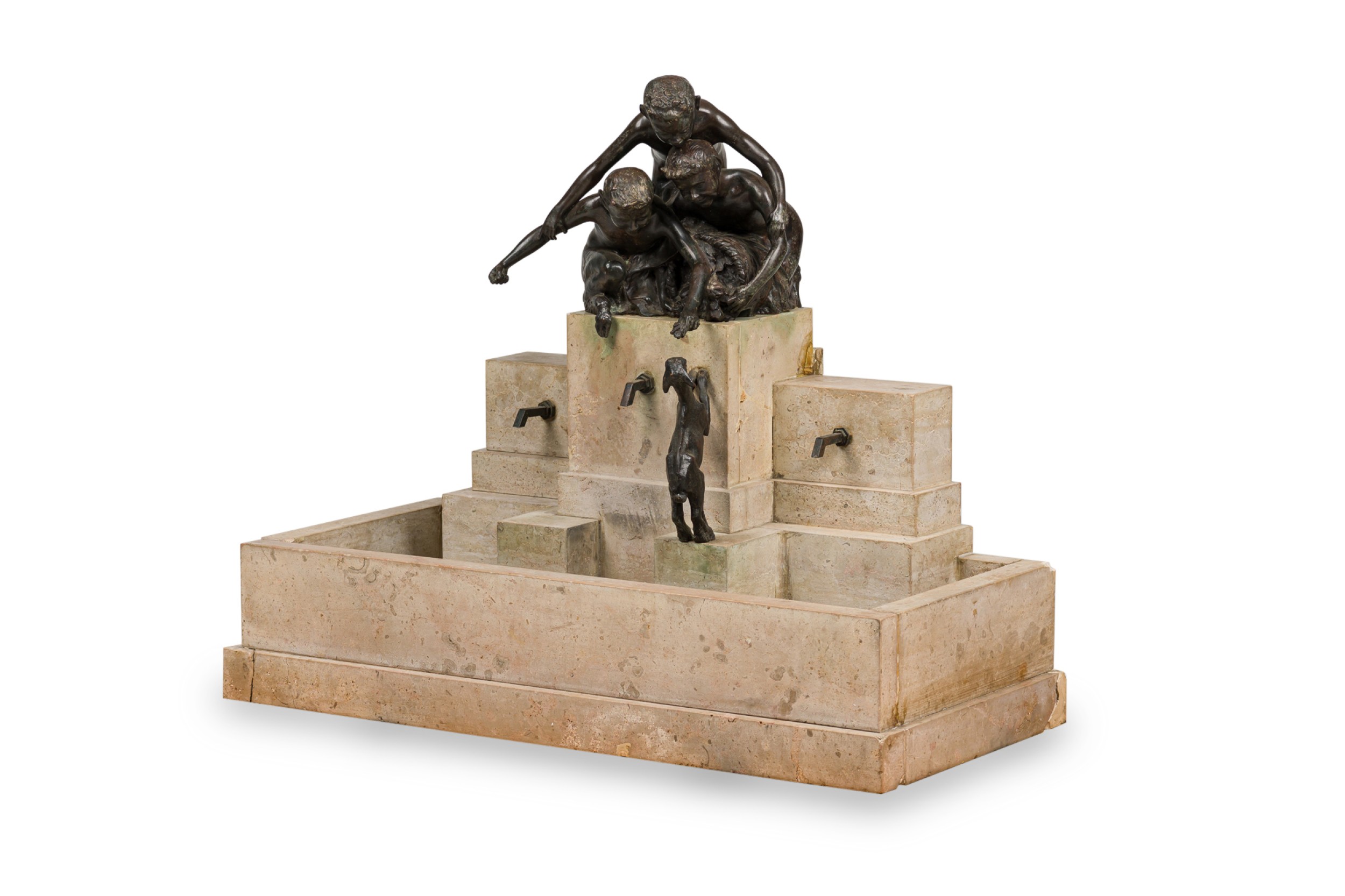 19th century italian marble fountain