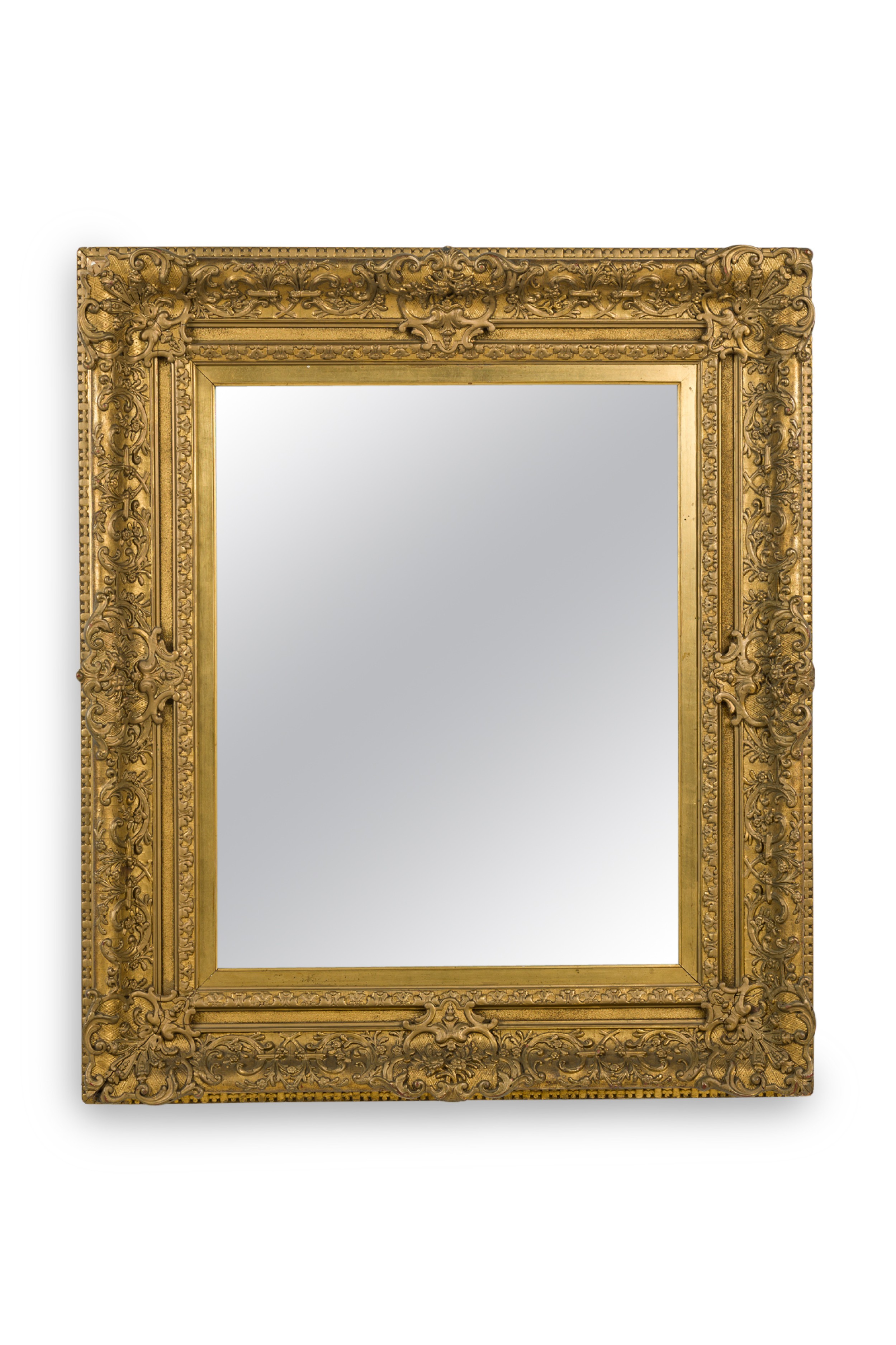 French louis xv giltwood mirror 