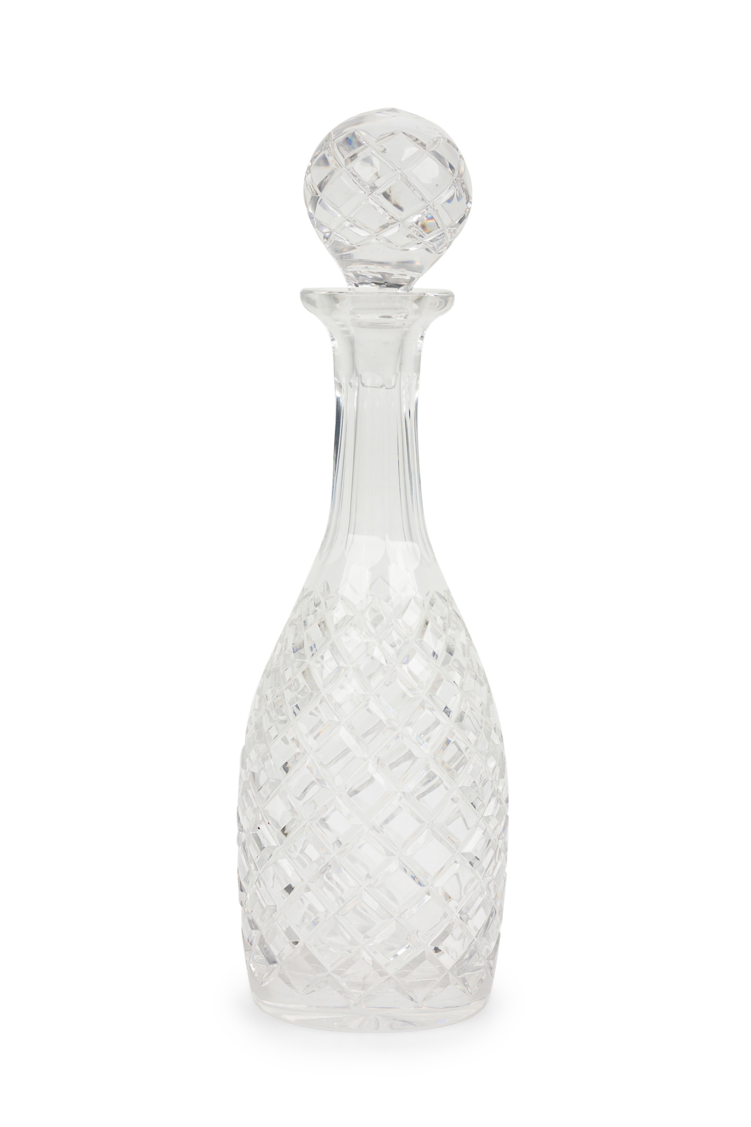 French victorian baccarat wine decanter with stopper 